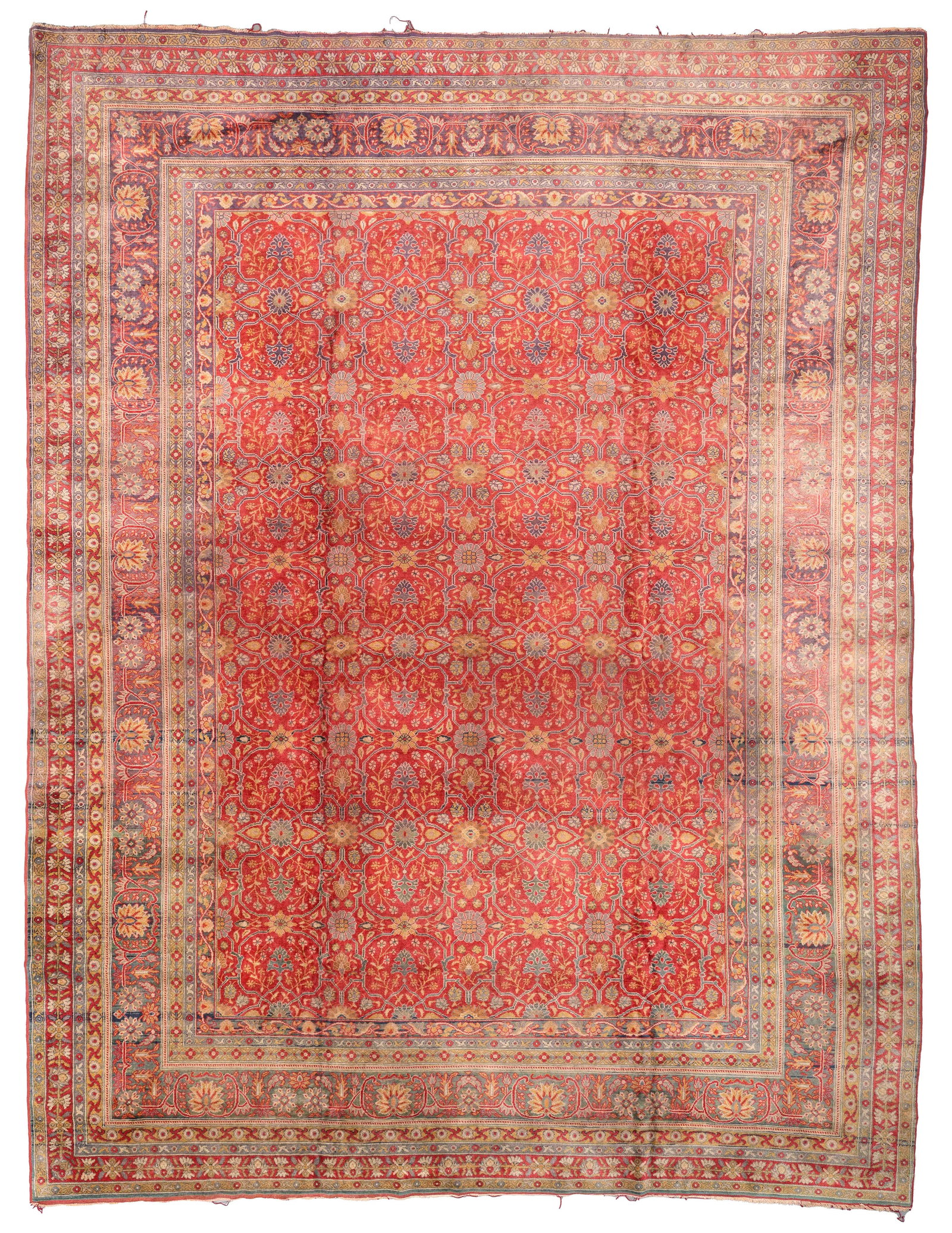 Isparta Rug, Turkey, Ca. 1930's/40's, 10'0'' x 13'2'' (1 of 9)