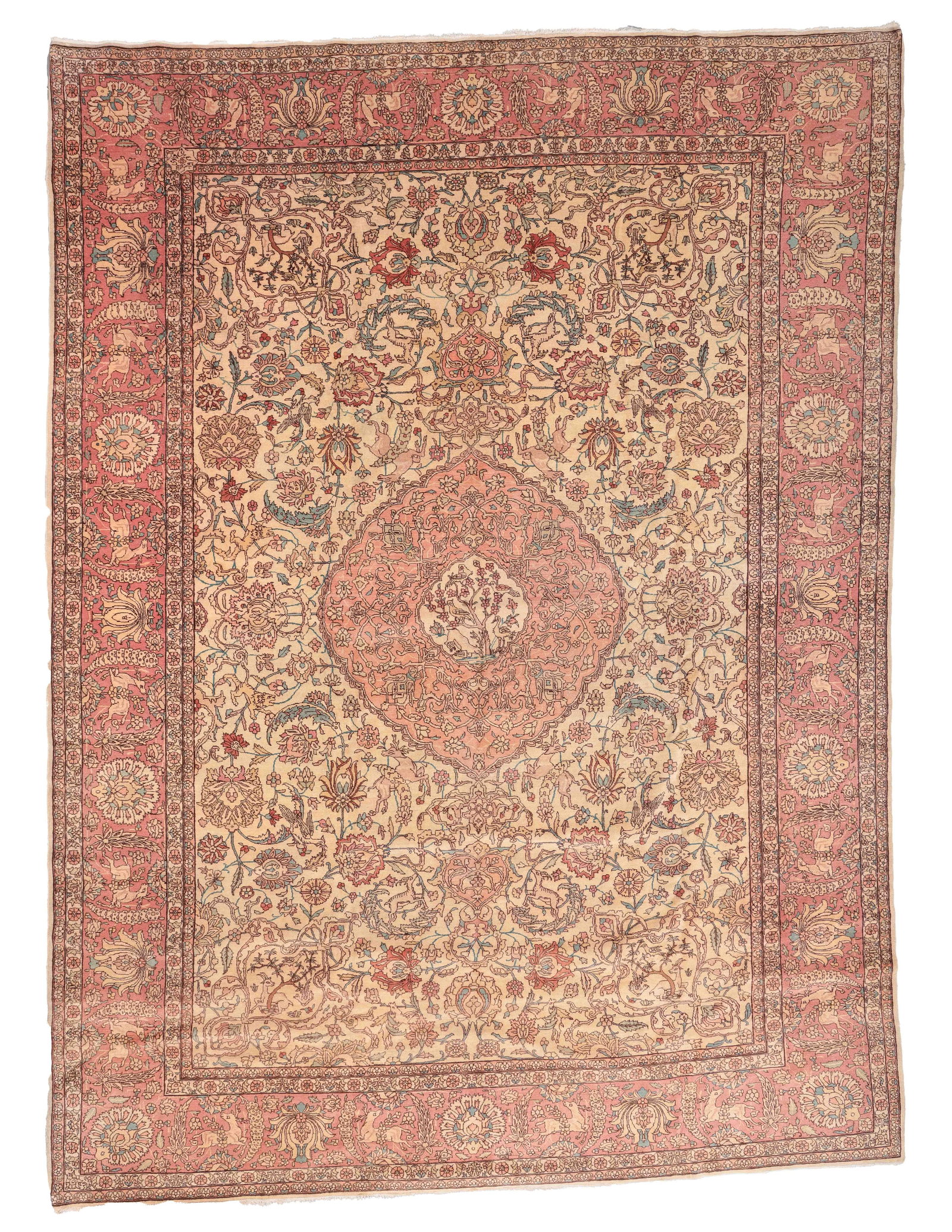 Tabriz Rug, Persia, Ca. 1930's/40's, 9'6'' x 12'11'' (1 of 8)