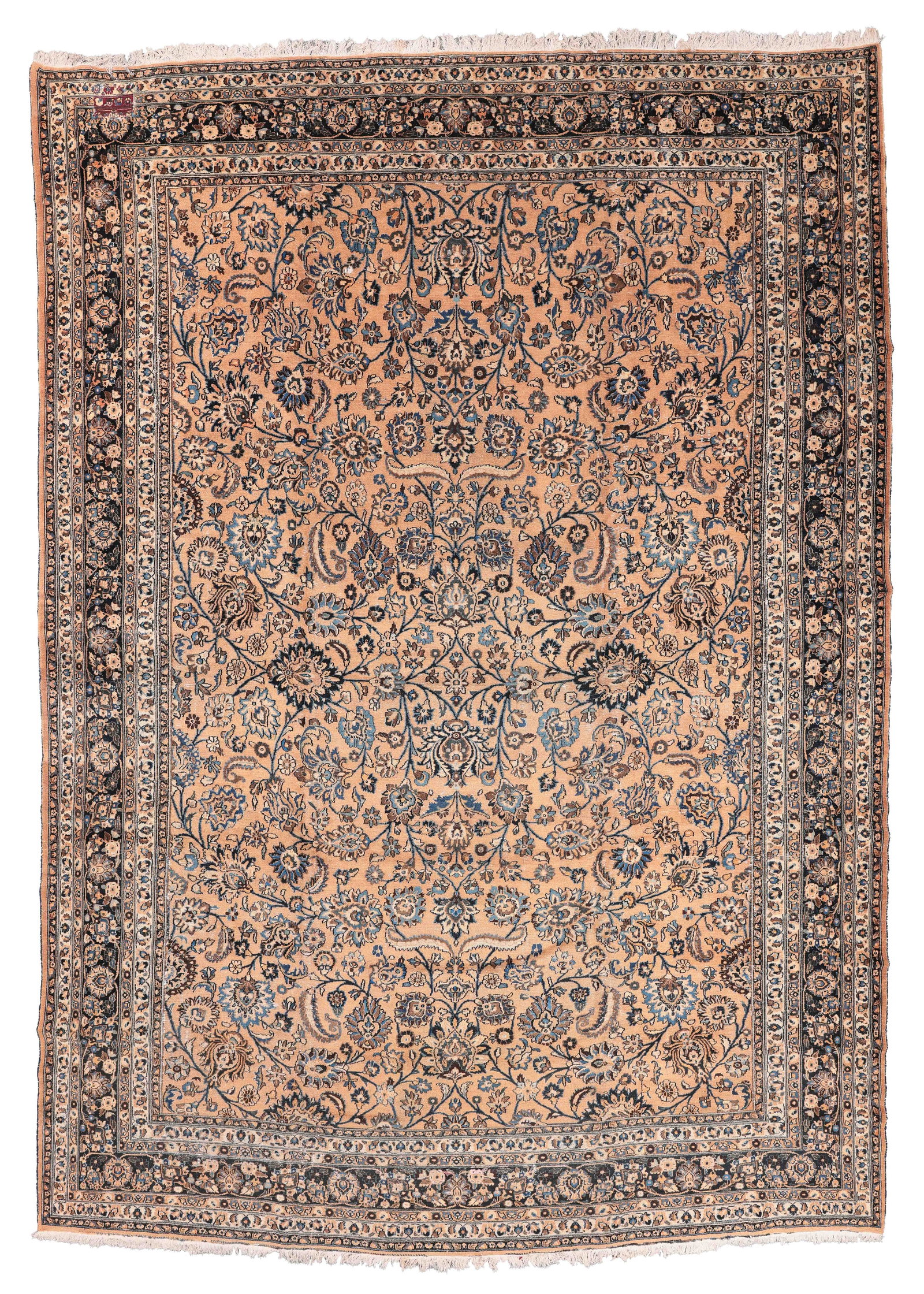 Mansion-Size Meshed Rug, Persia, Early 20th C., 11'8'' x 16'4'' (1 of 9)