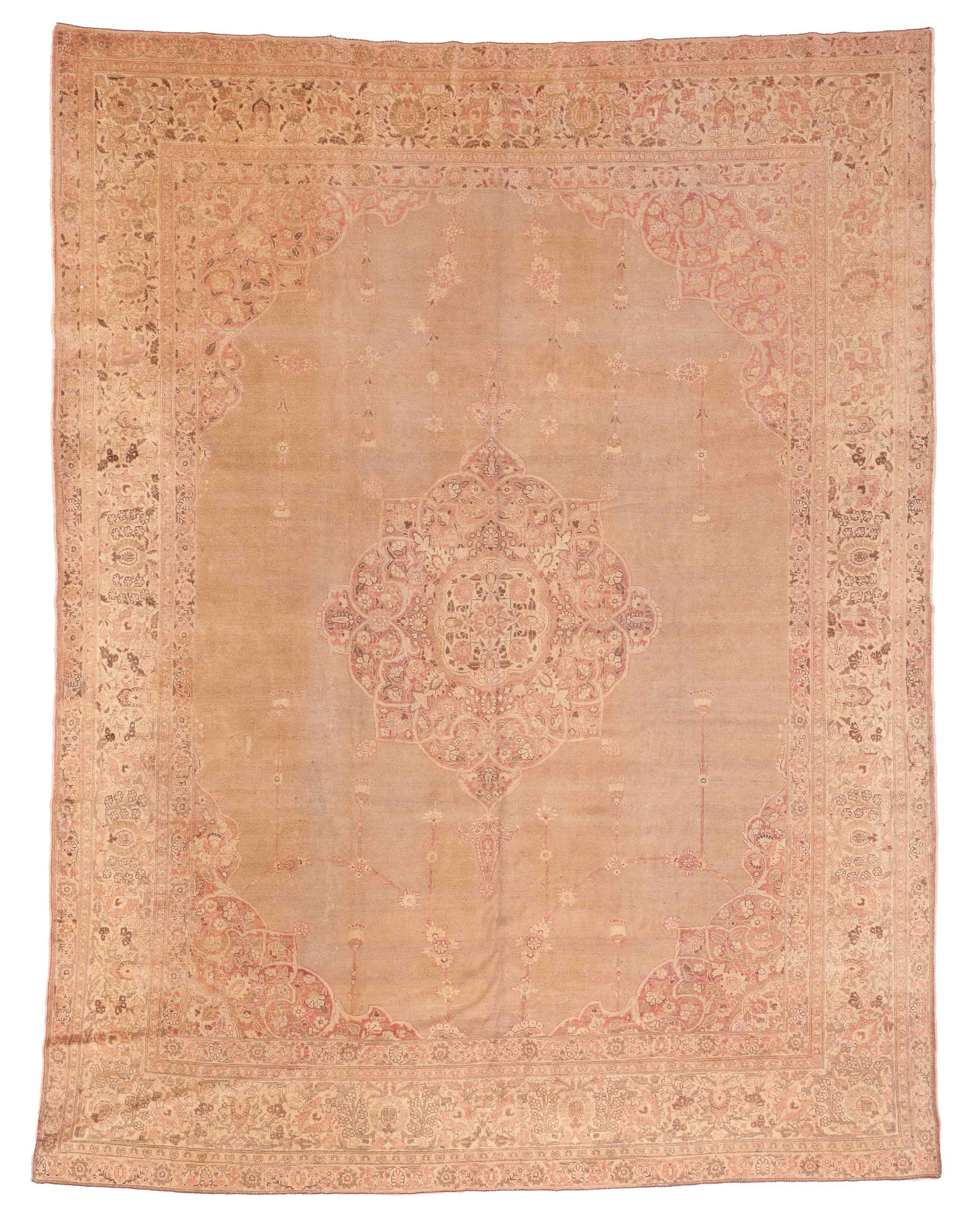 Tabriz Rug, Persia, Early 20th C., 9'0'' x 11'9'' (1 of 8)