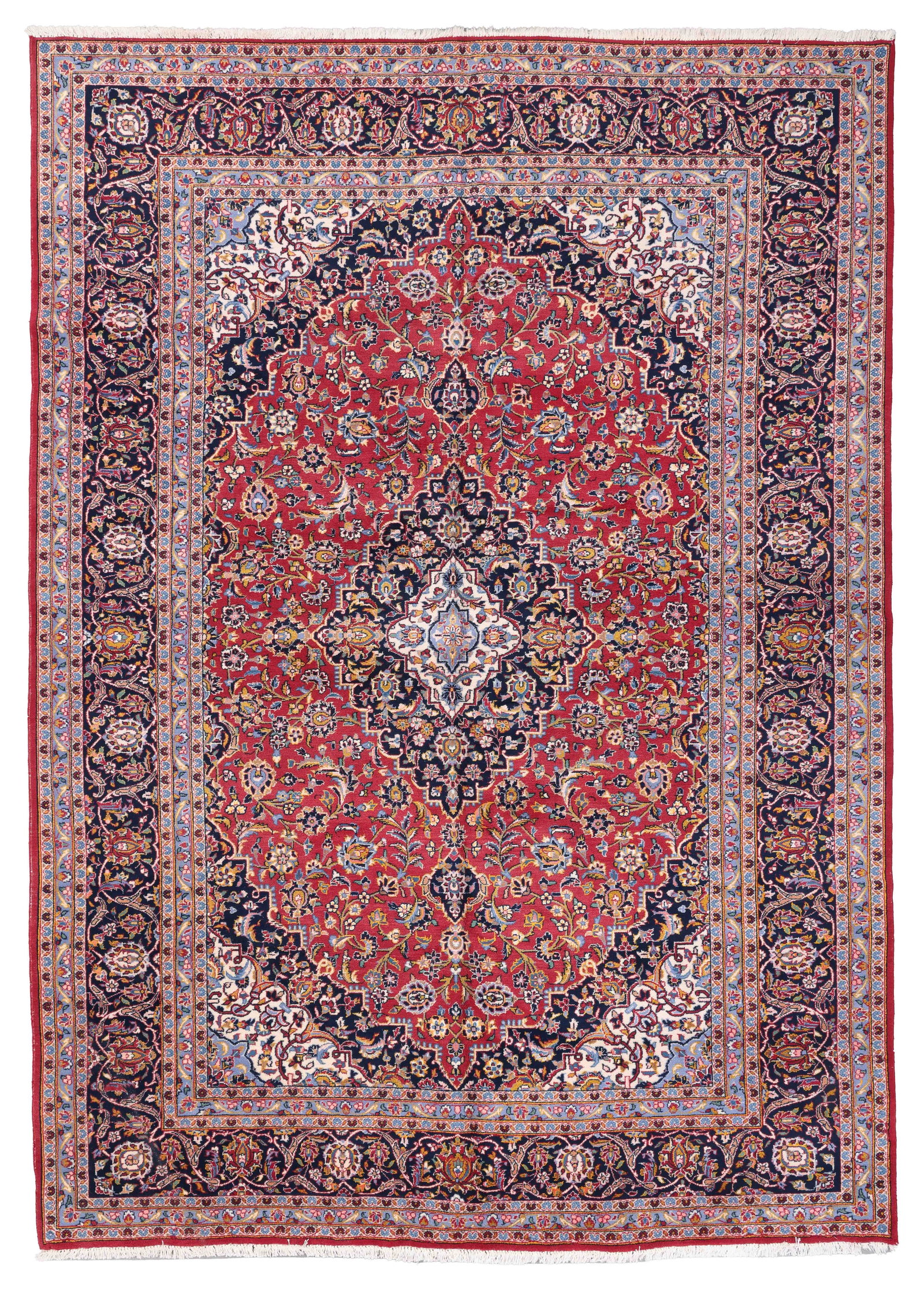 Kashan Rug, Persia, Mid/Late 20th C., 8'2'' x 11'4'' (1 of 8)