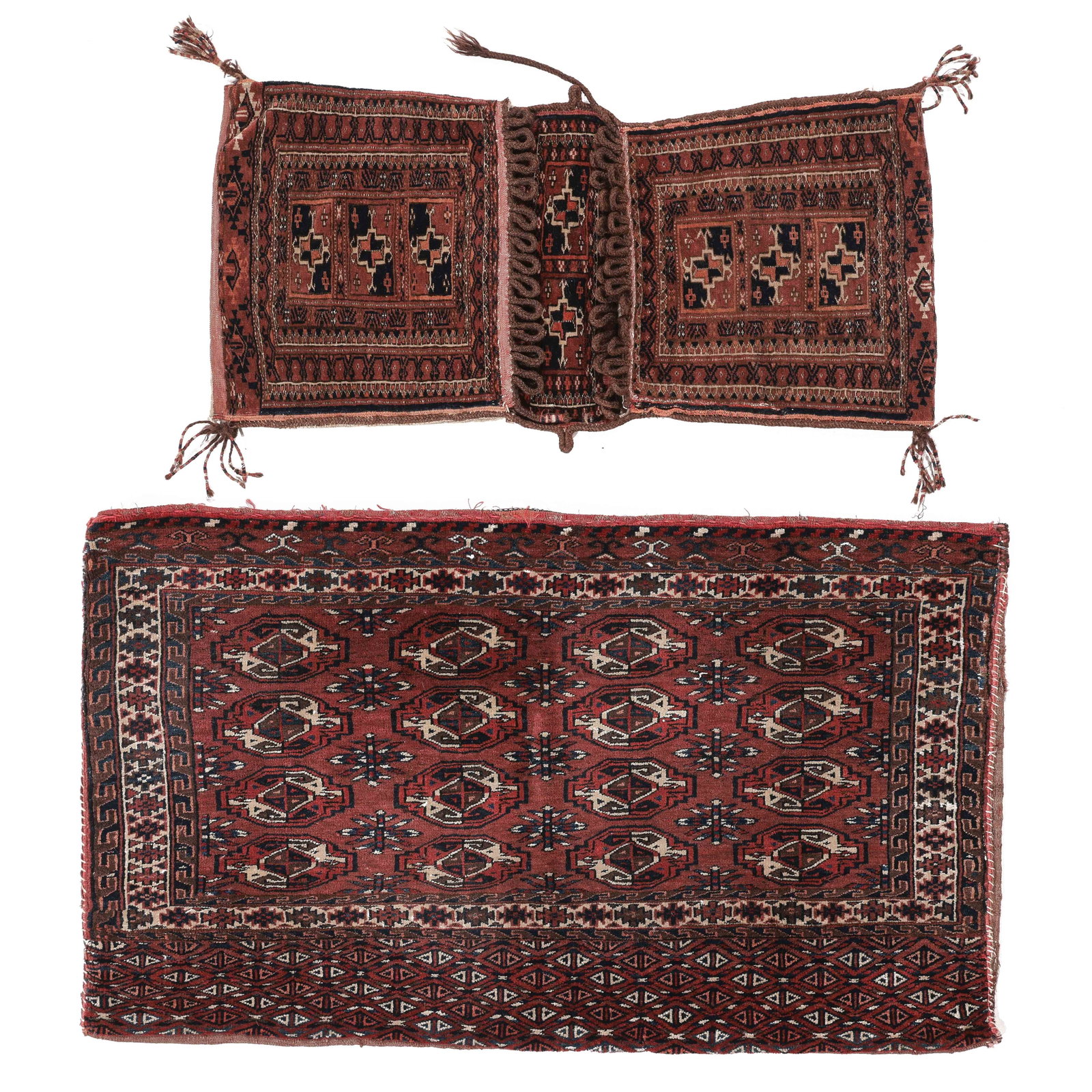 2 Yomud Trappings, Central Asia, Ca. 1900 (1 of 8)