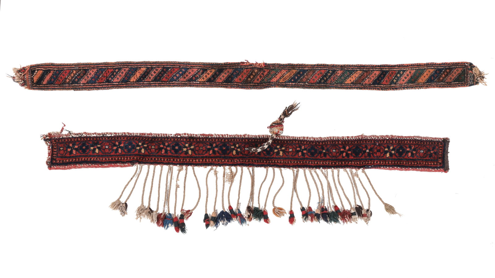 2 Woven Pile Tent Trappings, Central Asia, Ca. 1900 (1 of 8)
