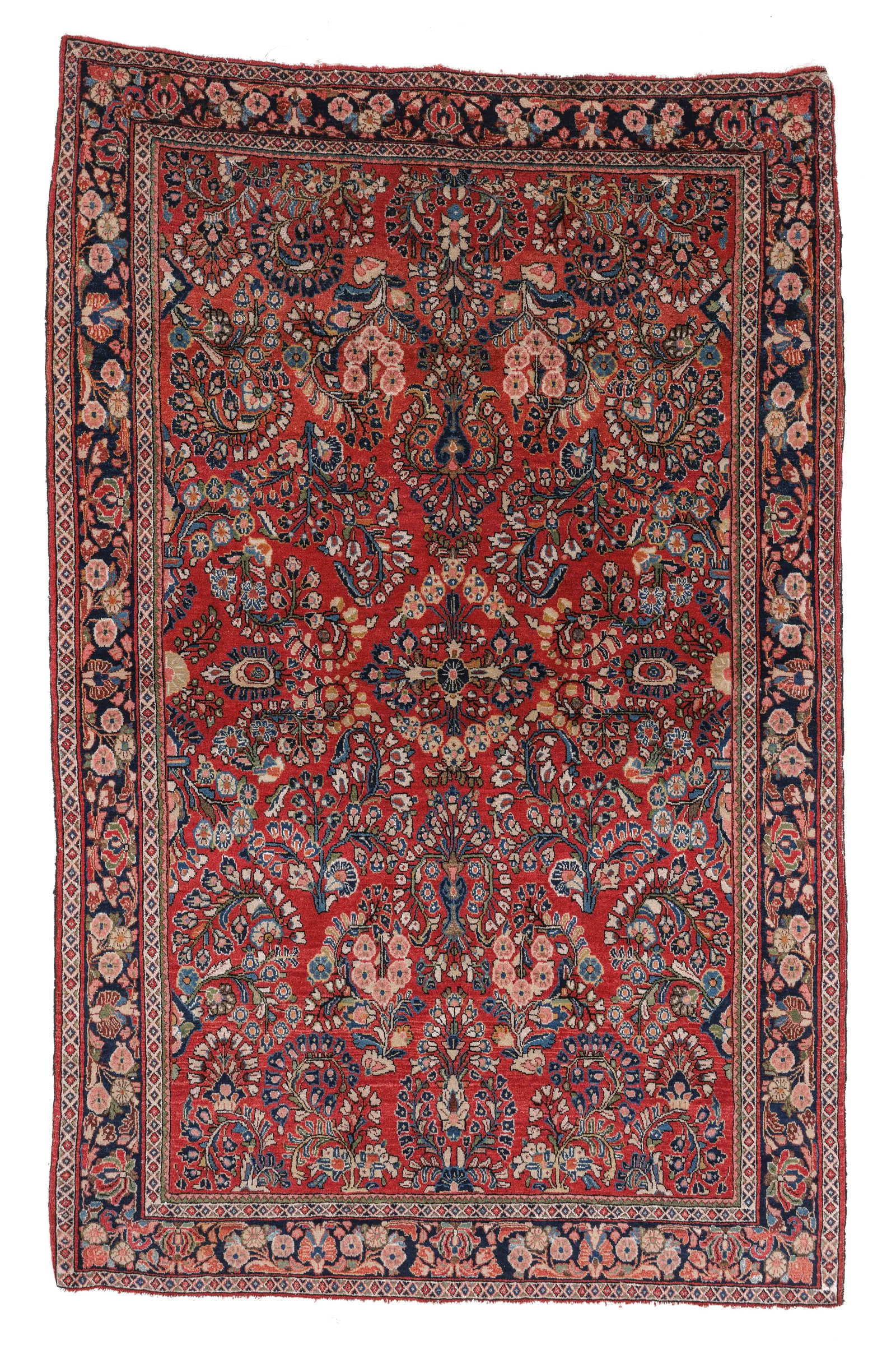 Sarouk Rug, Persia, Ca. 1920, 4'1'' x 6'5'' (1 of 6)