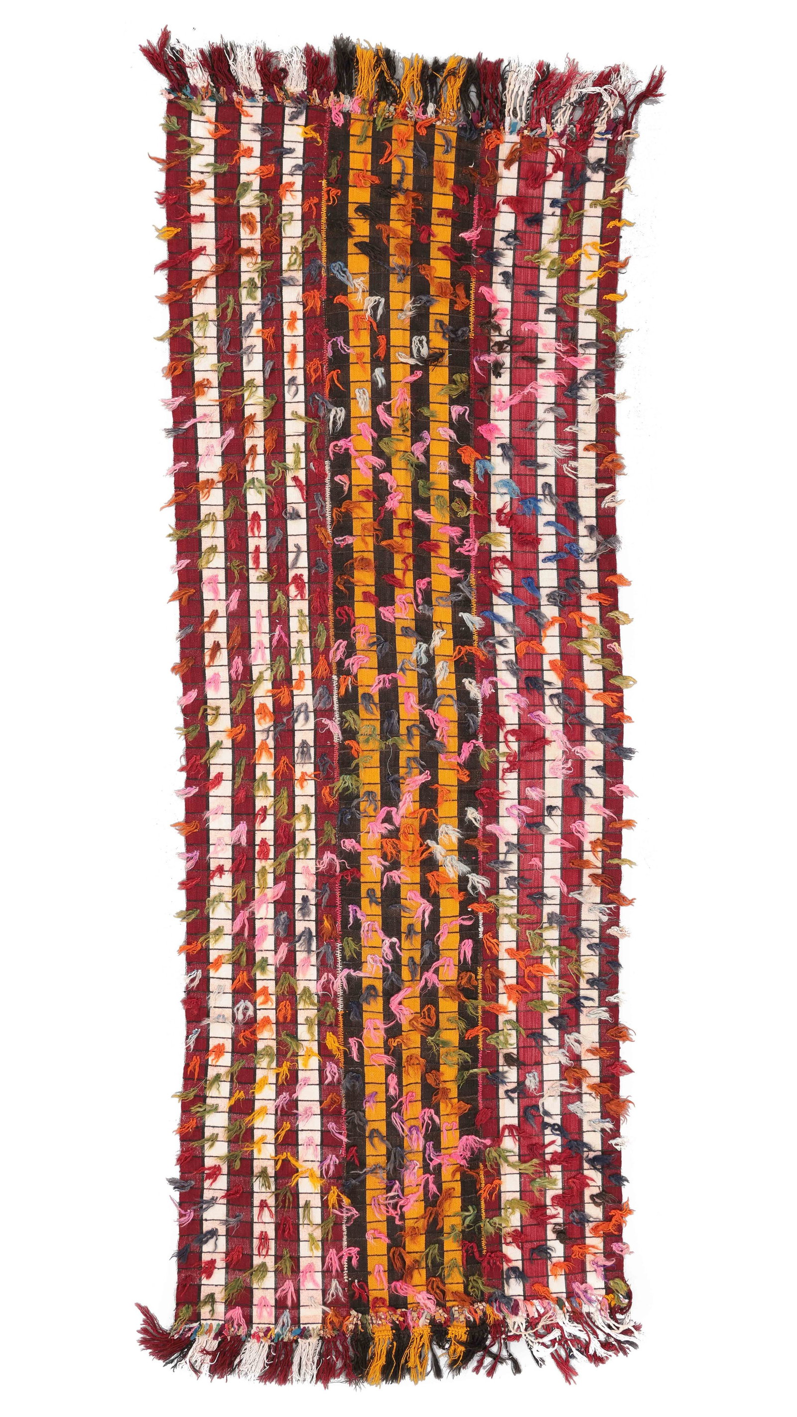 East Anatolian Tent Hanging, Turkey, Early/Mid 20th C., 4'3'' x 11'4'': East Anatolian Tent Hanging, Turkey, Early/Mid 20th C., 4'3'' x 11'4'' (130 x 345 cm). Weight: 12 lbs. Wool.