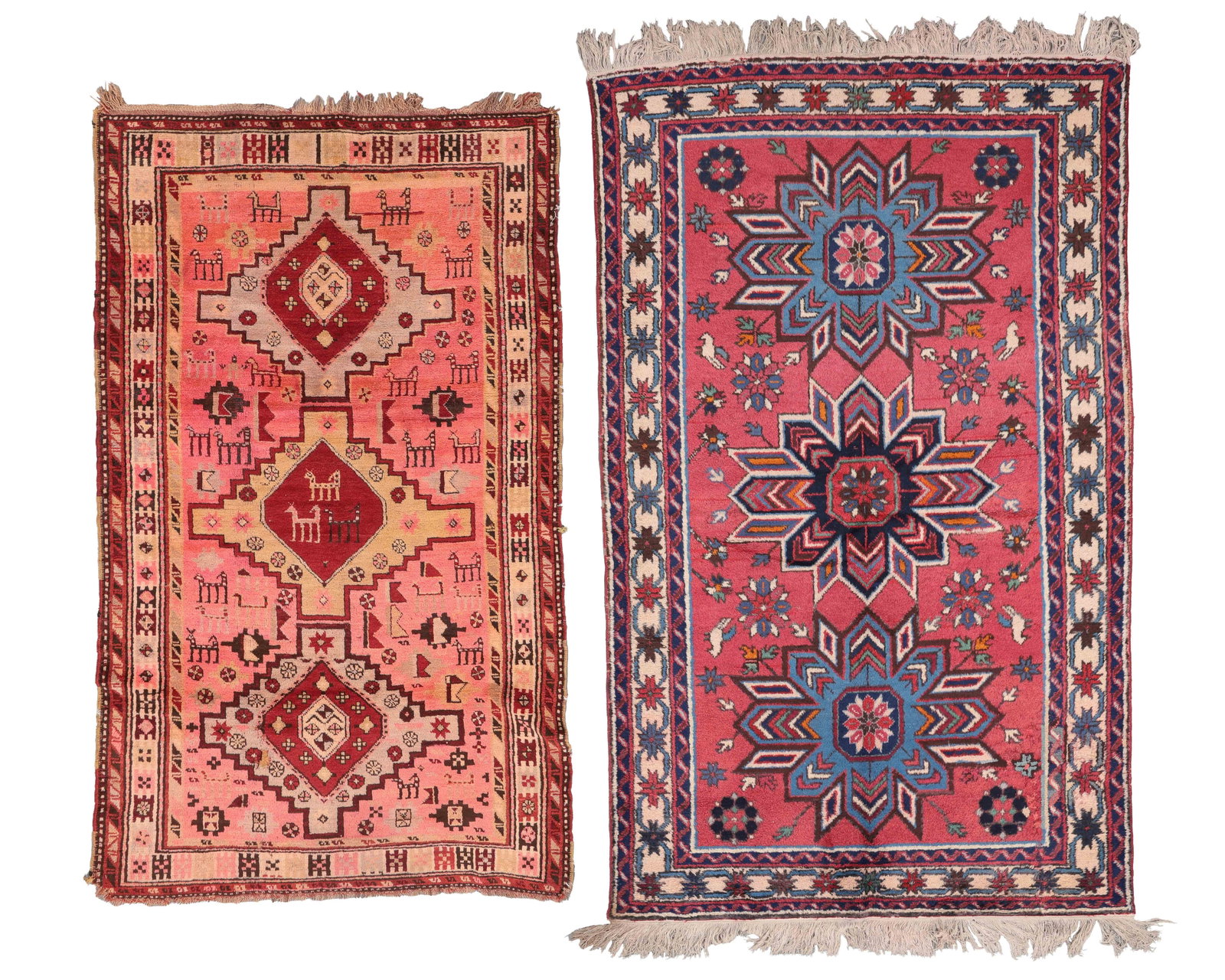 2 Caucasian Rugs, Mid/Late 20th C. (1 of 6)
