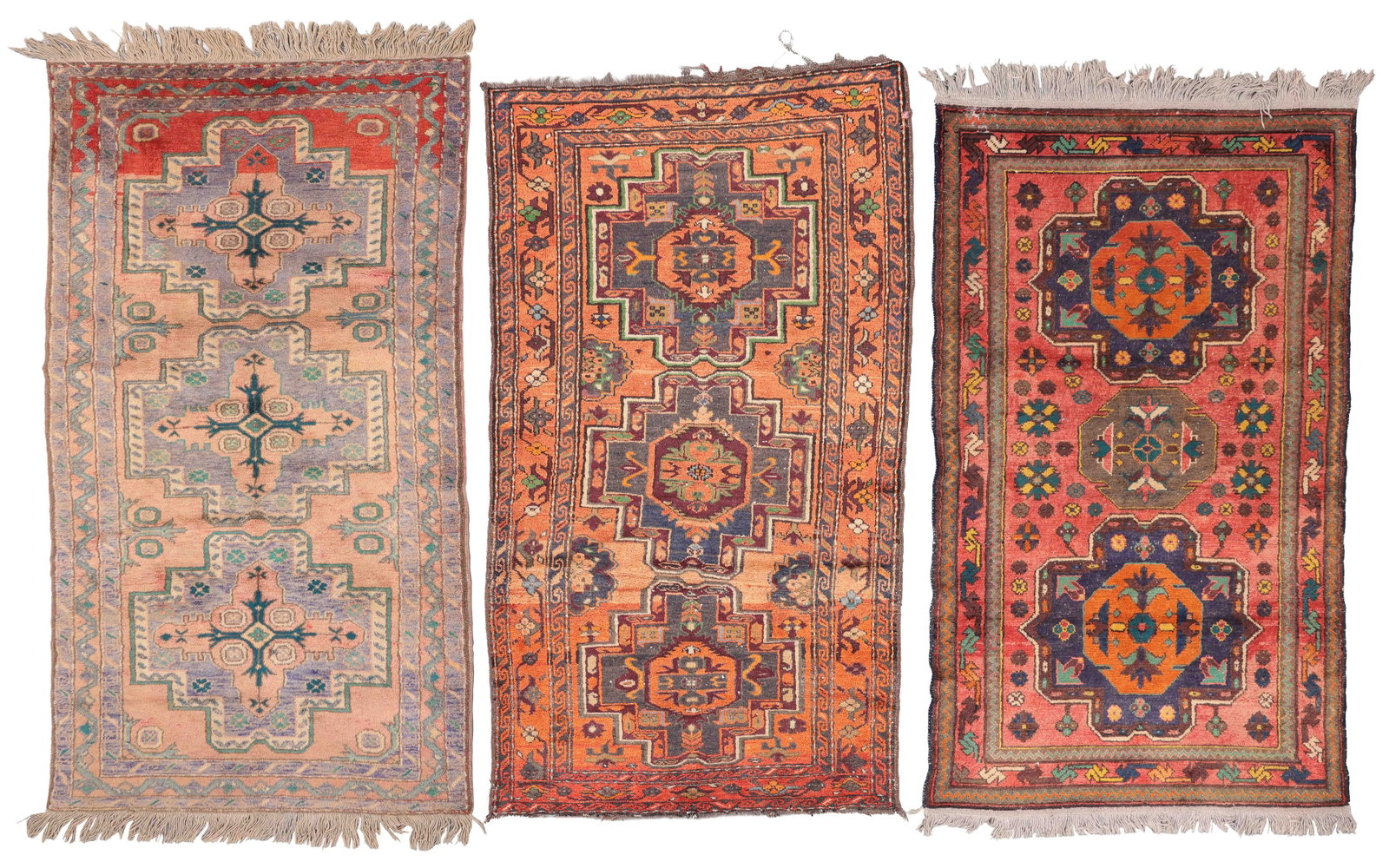 3 Caucasian Rugs, Mid/Late 20th C. (1 of 8)
