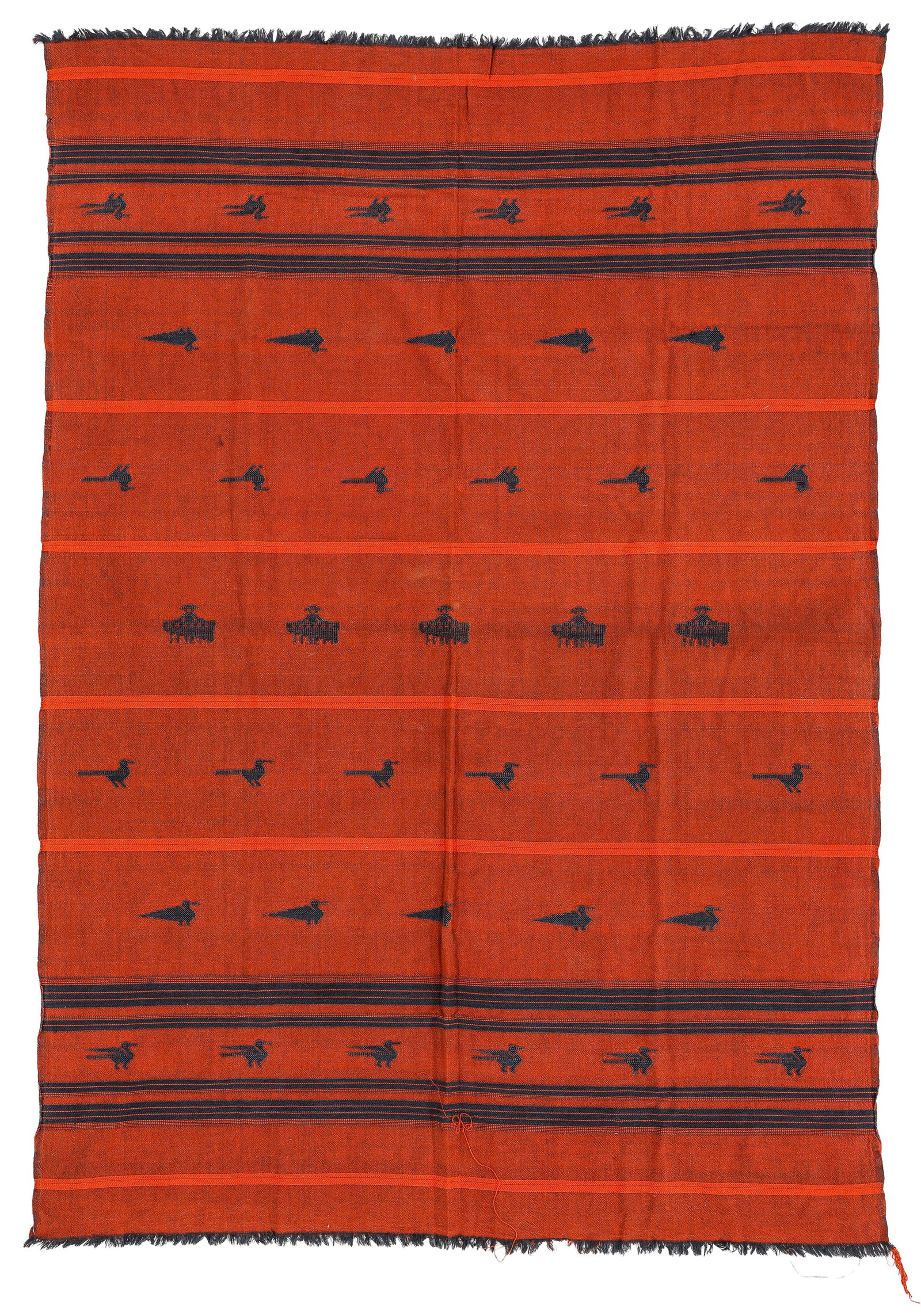 Mexican Wool Weaving with Figural Motifs, 1960s/70s (1 of 3)