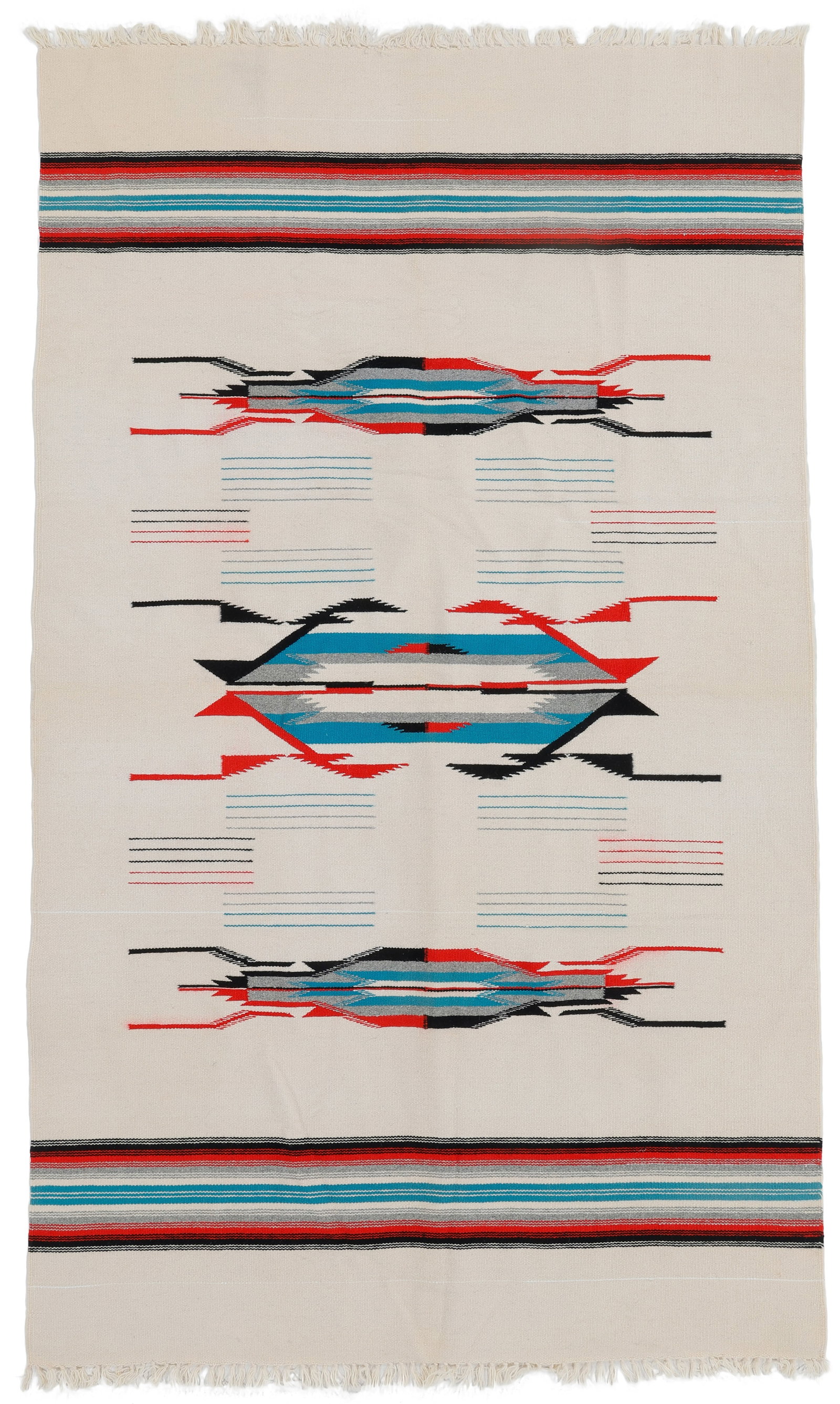 New Mexican Chimayo Weaving, Mid 20th C. (1 of 4)