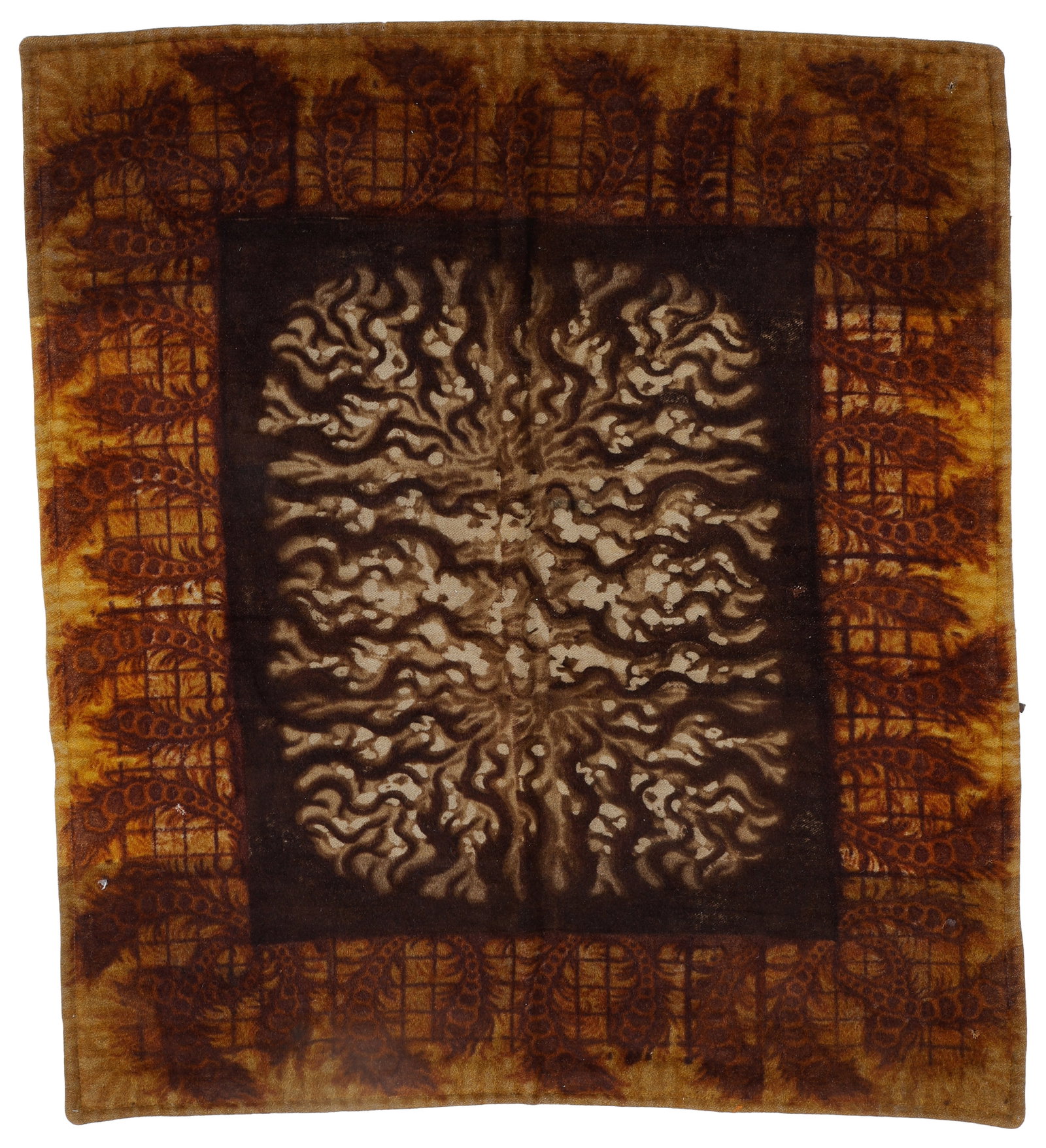 Antique Mohair Carriage/Buggy Blanket (1 of 3)