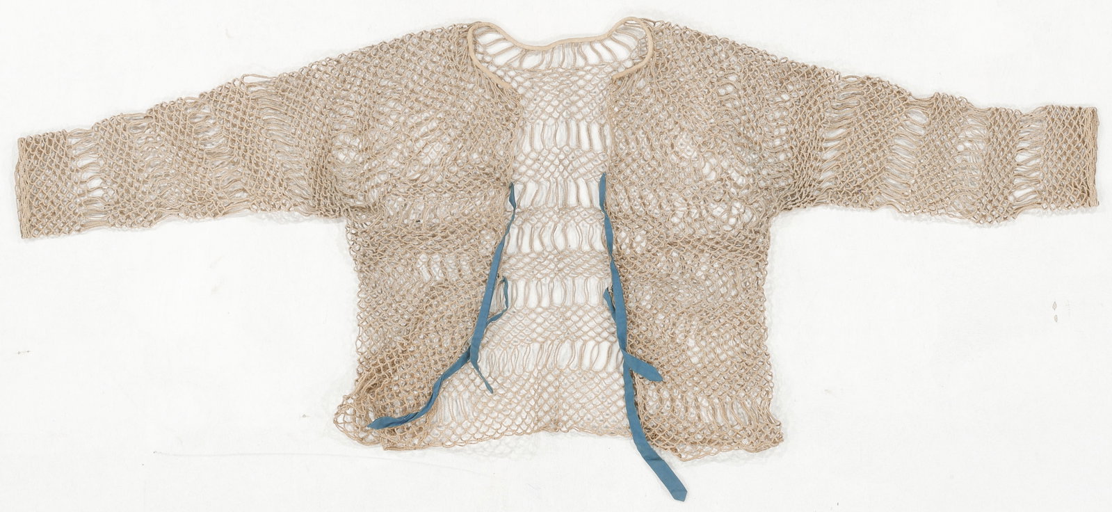 Chinese Plant Fiber Woven Undershirt, Early/Mid 20th C. (1 of 3)