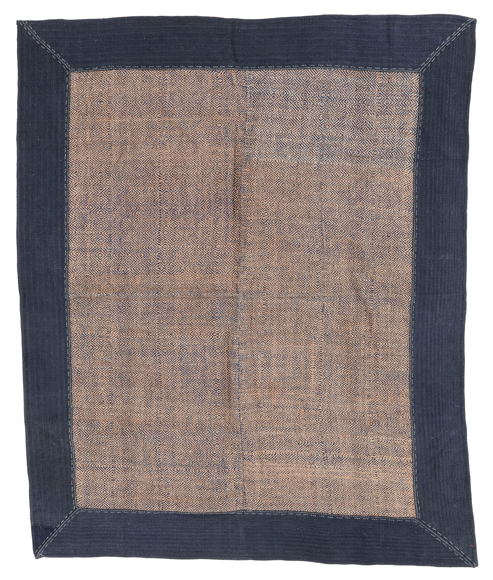 Zhuang Silk and Cotton Baby Blanket, Southern China, Early/Mid 20th C. (1 of 3)