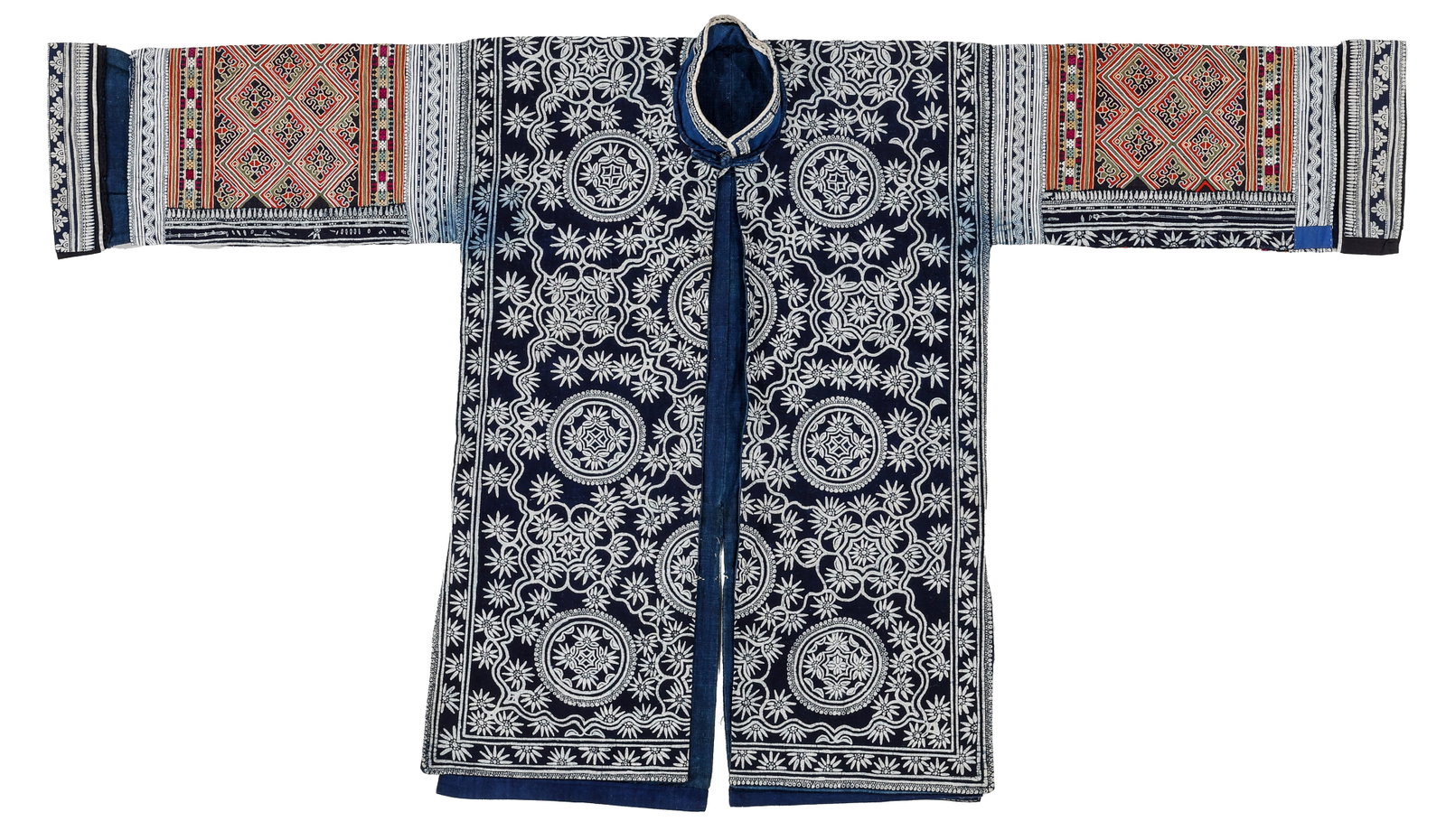 Miao Batiked and Embroidered Jacket, Guizhou, China, Mid 20th C. (1 of 3)