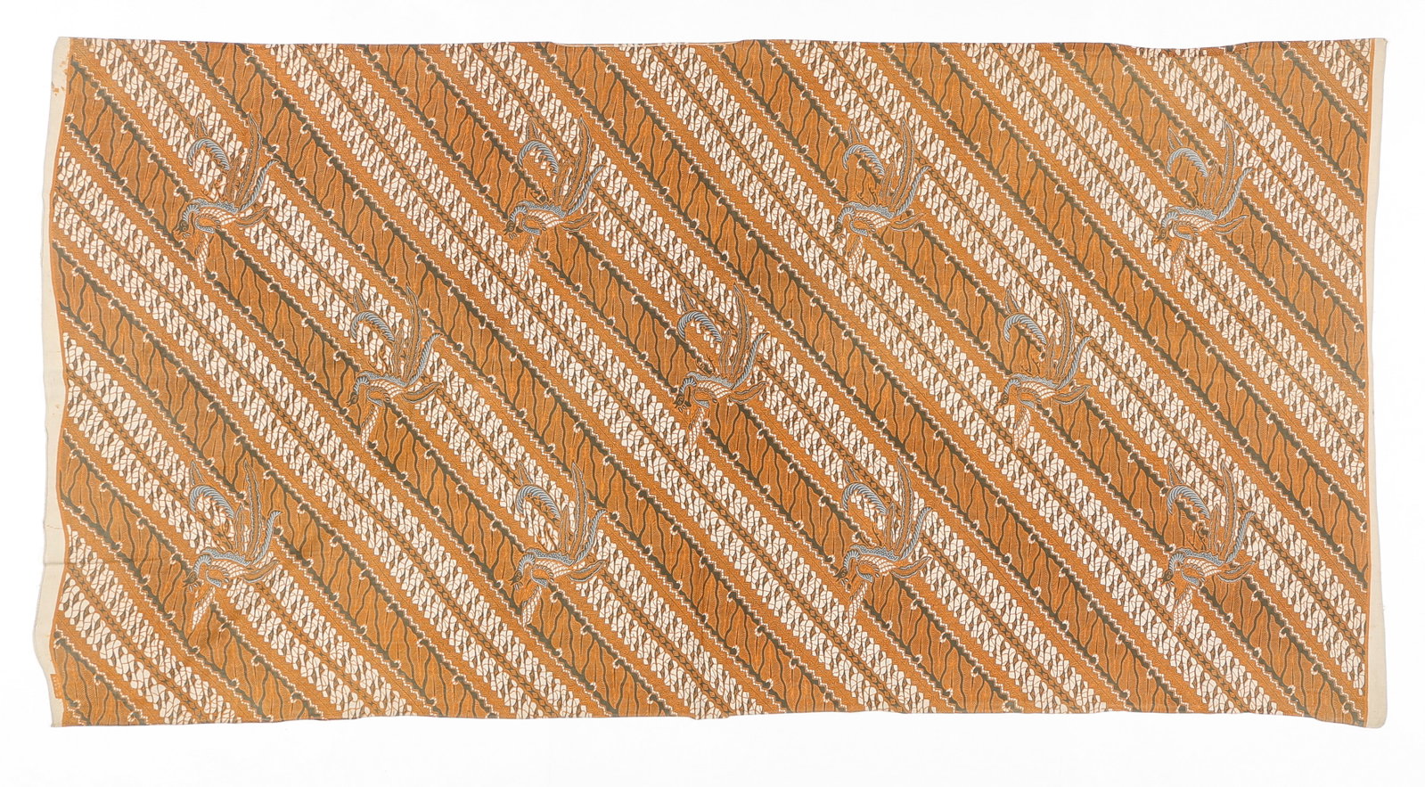 Sogan Parang Motif Batik Skirt Textile, Signed, Java (1 of 5)