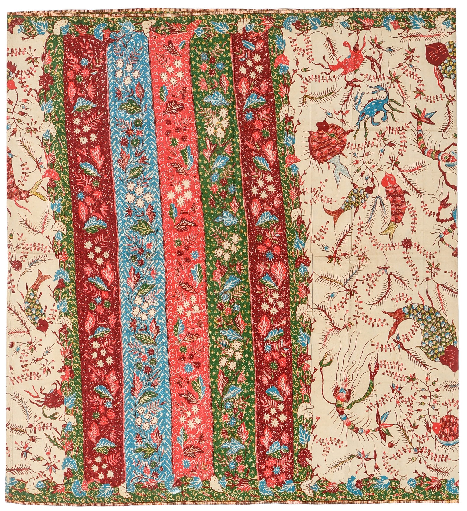 Tulis Batik Sarong, Northern Coast, Java, Indonesia, circa 1920-30 (1 of 4)