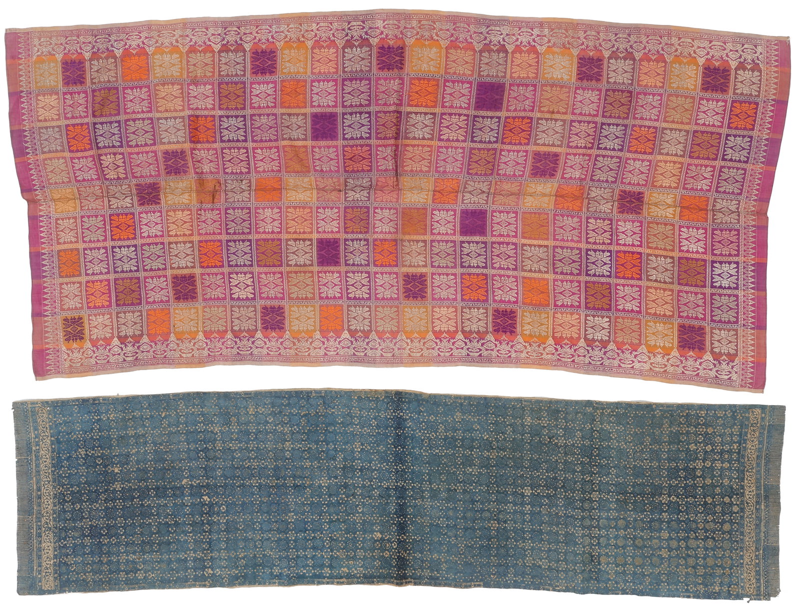 Balinese Songket and Batik Textiles (2), Indonesia, Early 20th C. (1 of 3)