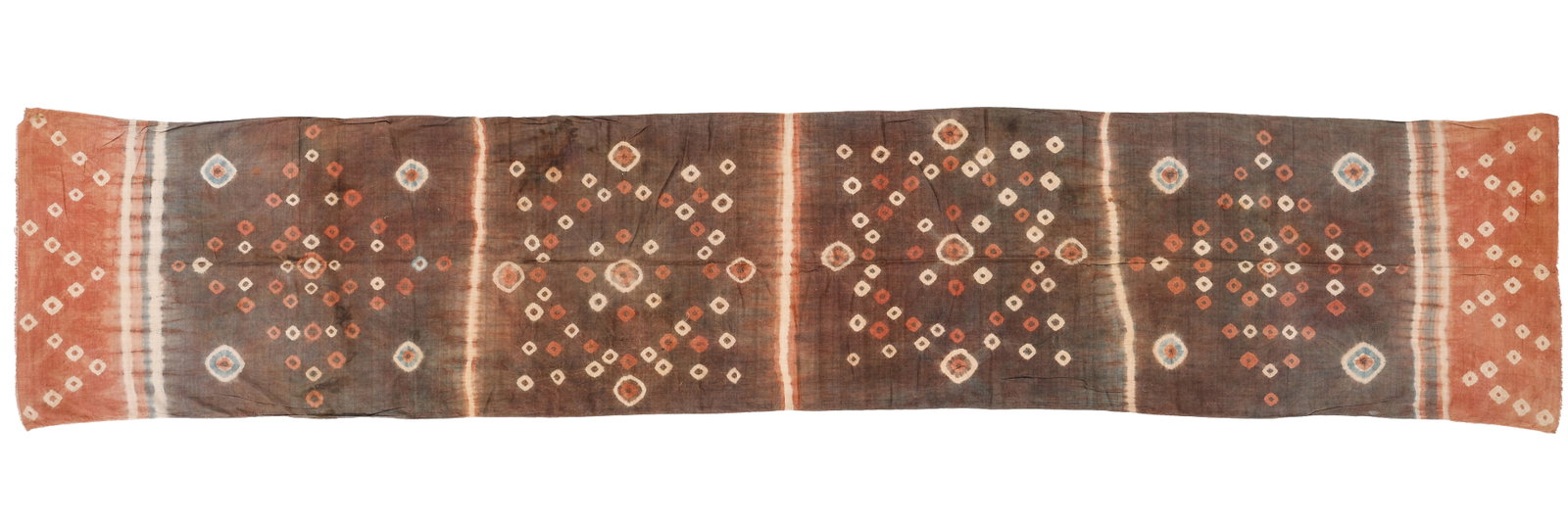 Toraja Pori Roto Pelangi Tie-Dyed Banner, Sulawesi, Indonesia (1 of 2)