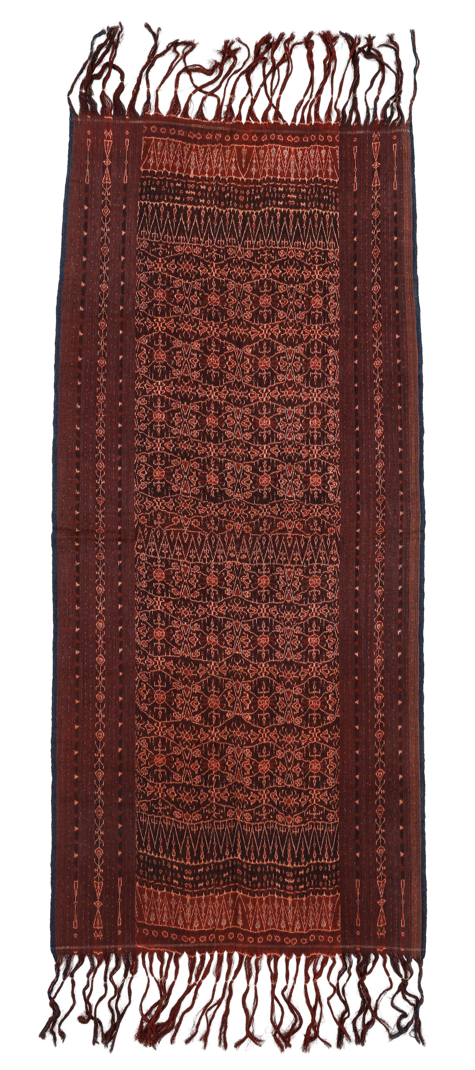 Men's Ikat Shawl (Semba), Flores, Indonesia, Early 20th C. (1 of 3)