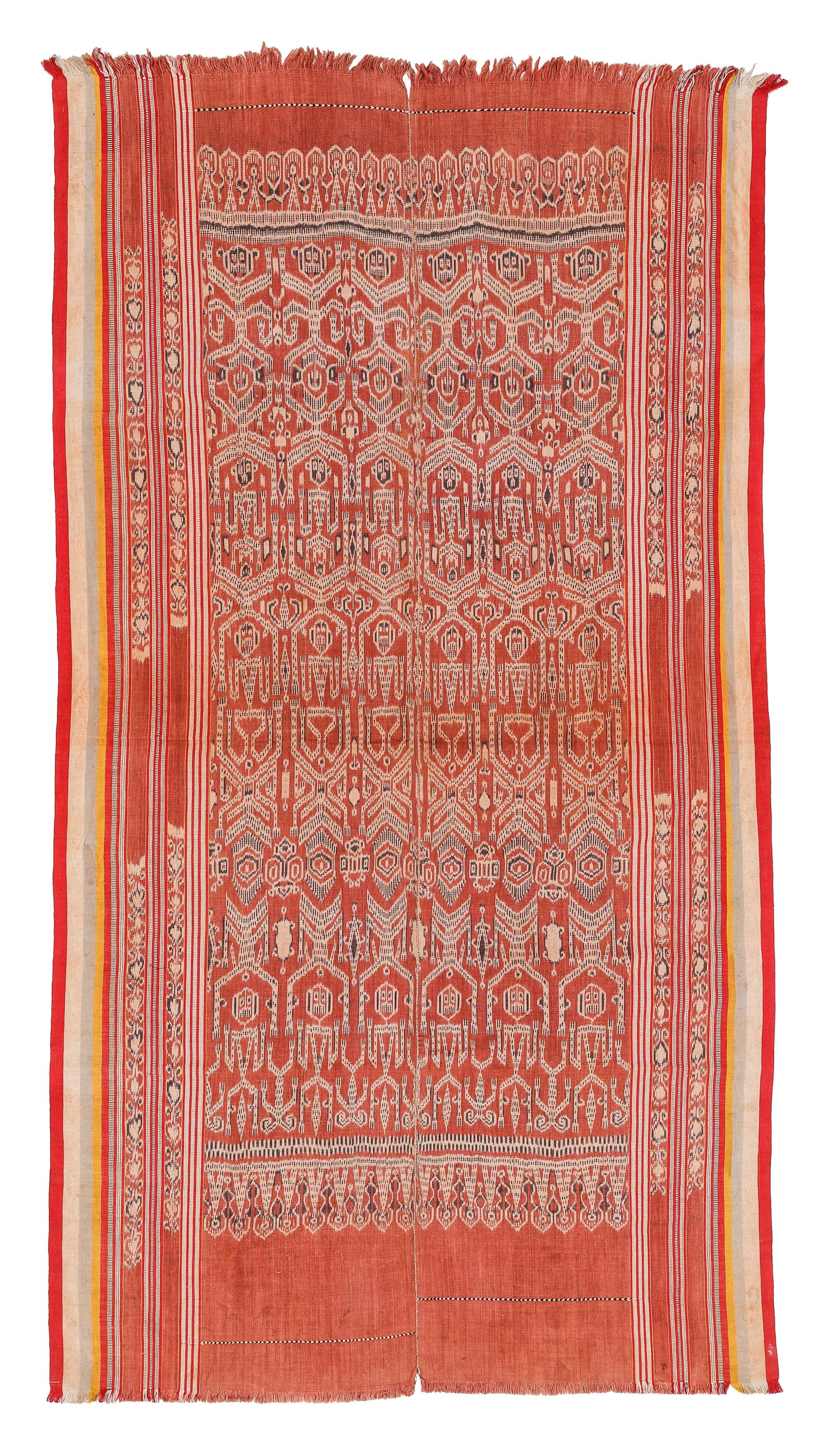 Iban Dayak Pua Textile, Borneo, Indonesia, Early/Mid 20th C. (1 of 3)