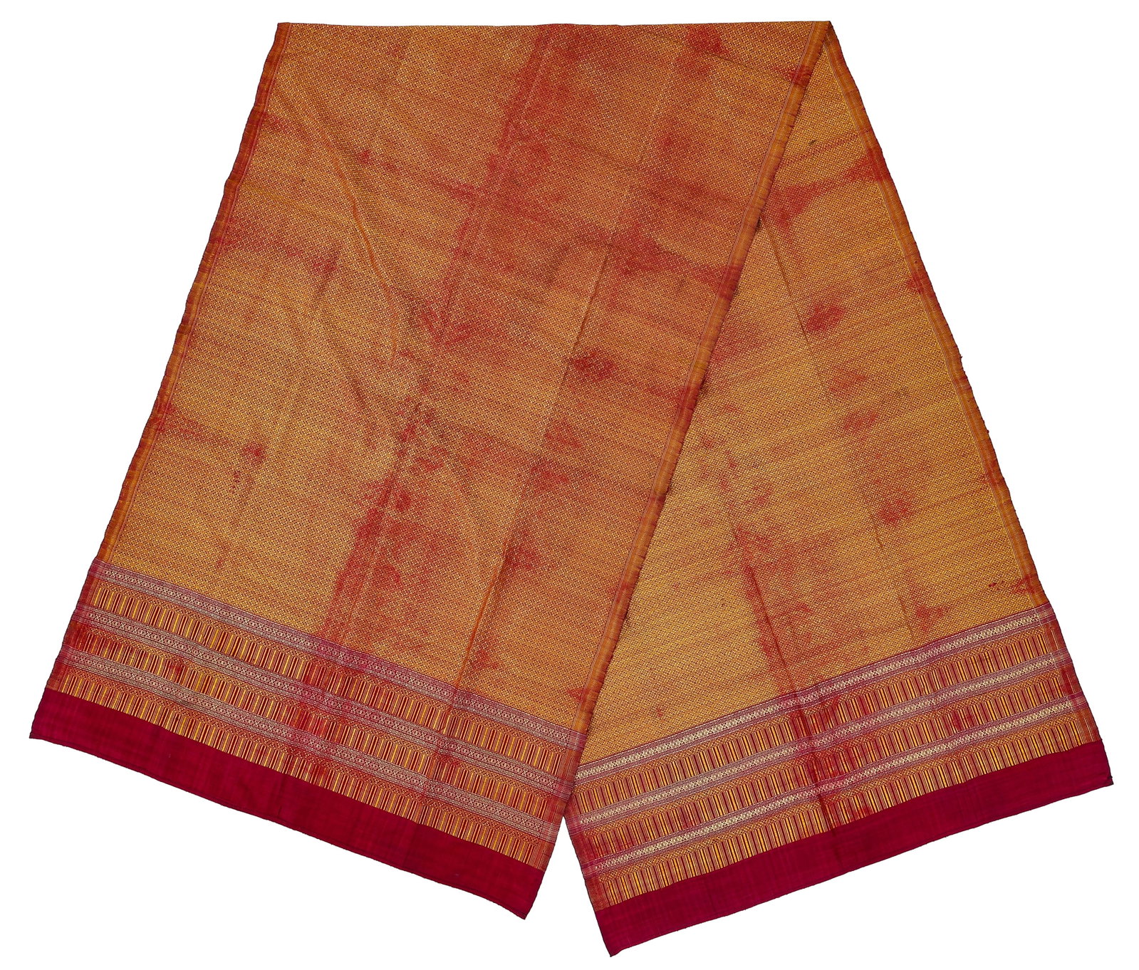 Cambodian Silk Wrap, Early 20th C. (1 of 2)