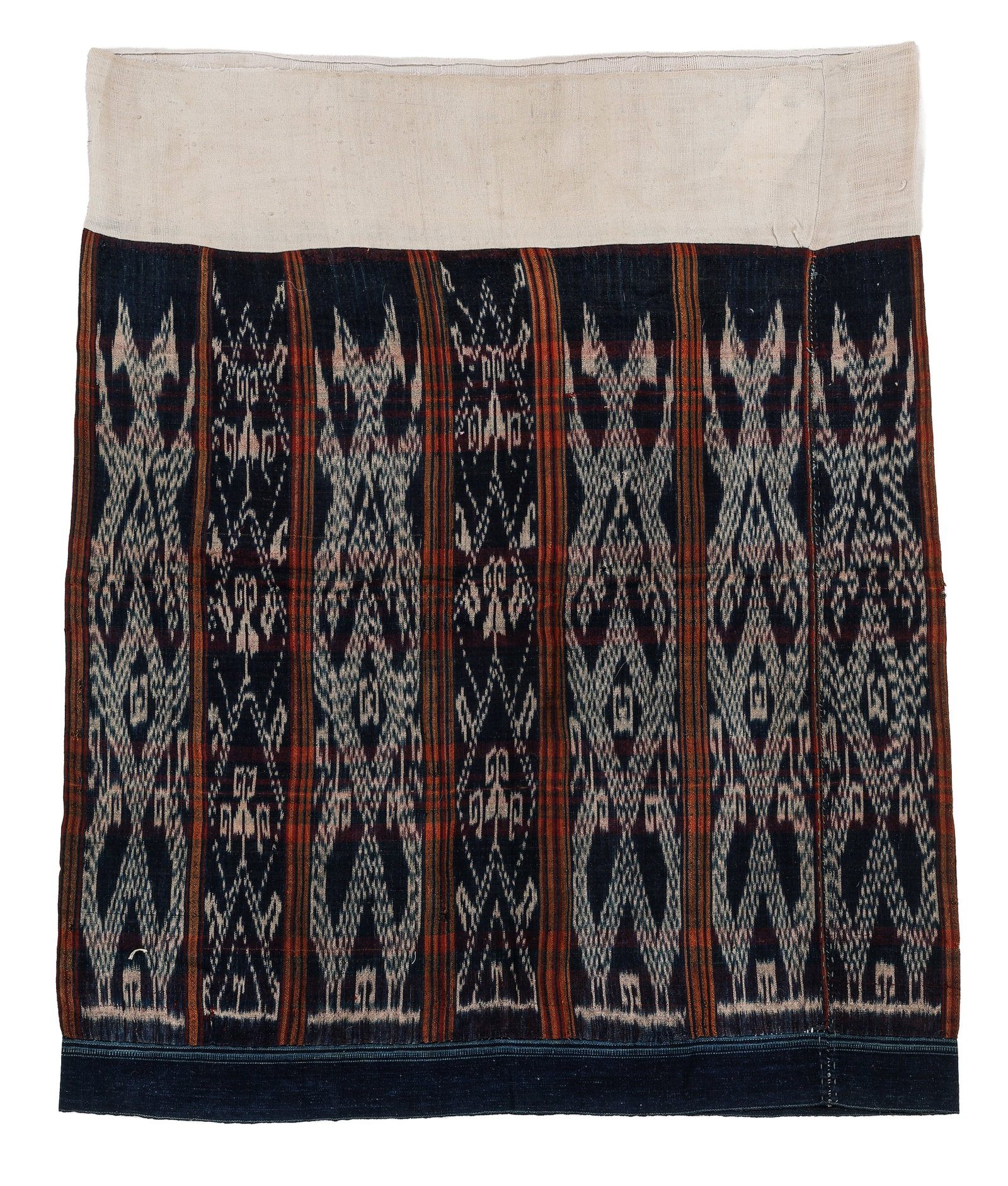 Tai Cotton Ikat Tube Skirt, Northern Laos, circa 1900 (1 of 3)