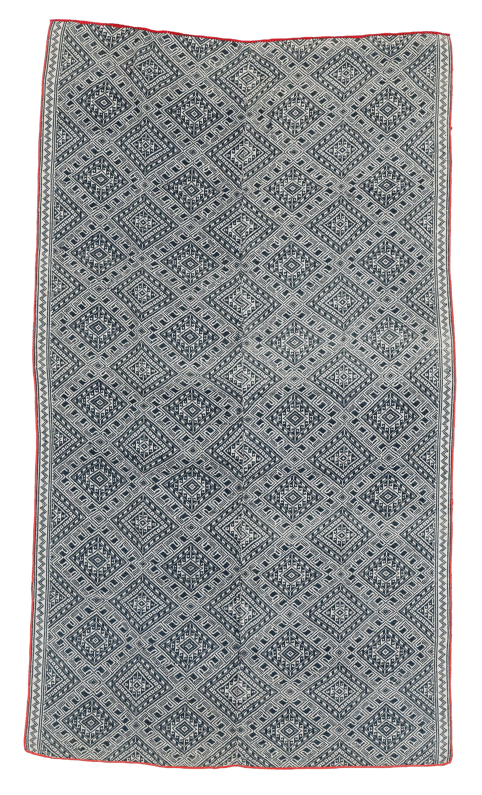 Lao-Tai Indigo Dyed Phaa Hom Sleeping Blanket (1 of 3)