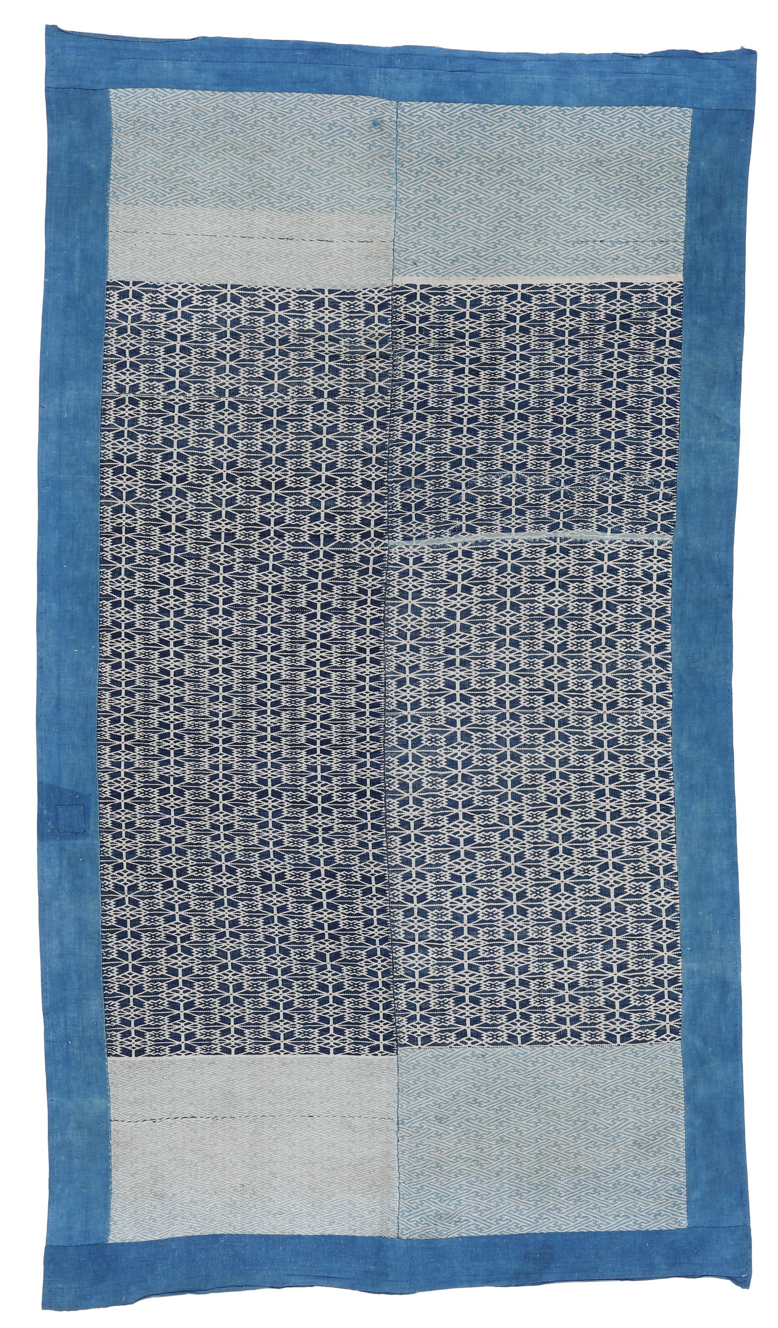 Laos Indigo-Dyed Blanket Textile, Early 20th C. (1 of 3)