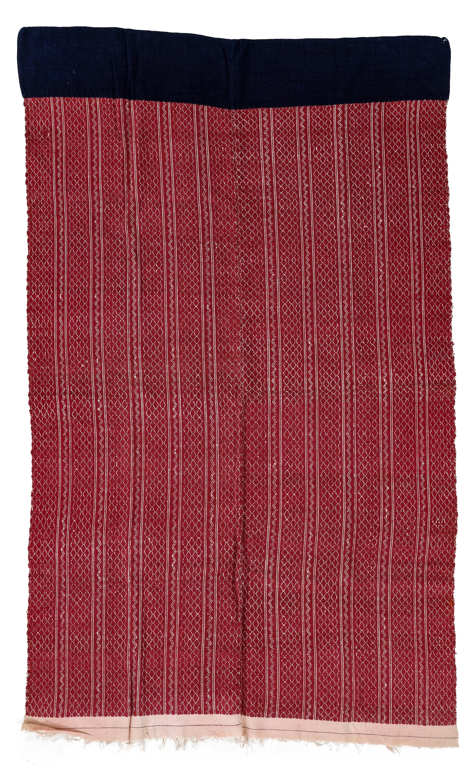 Laos Handwoven Blanket Textile, Early 20th C. (1 of 3)