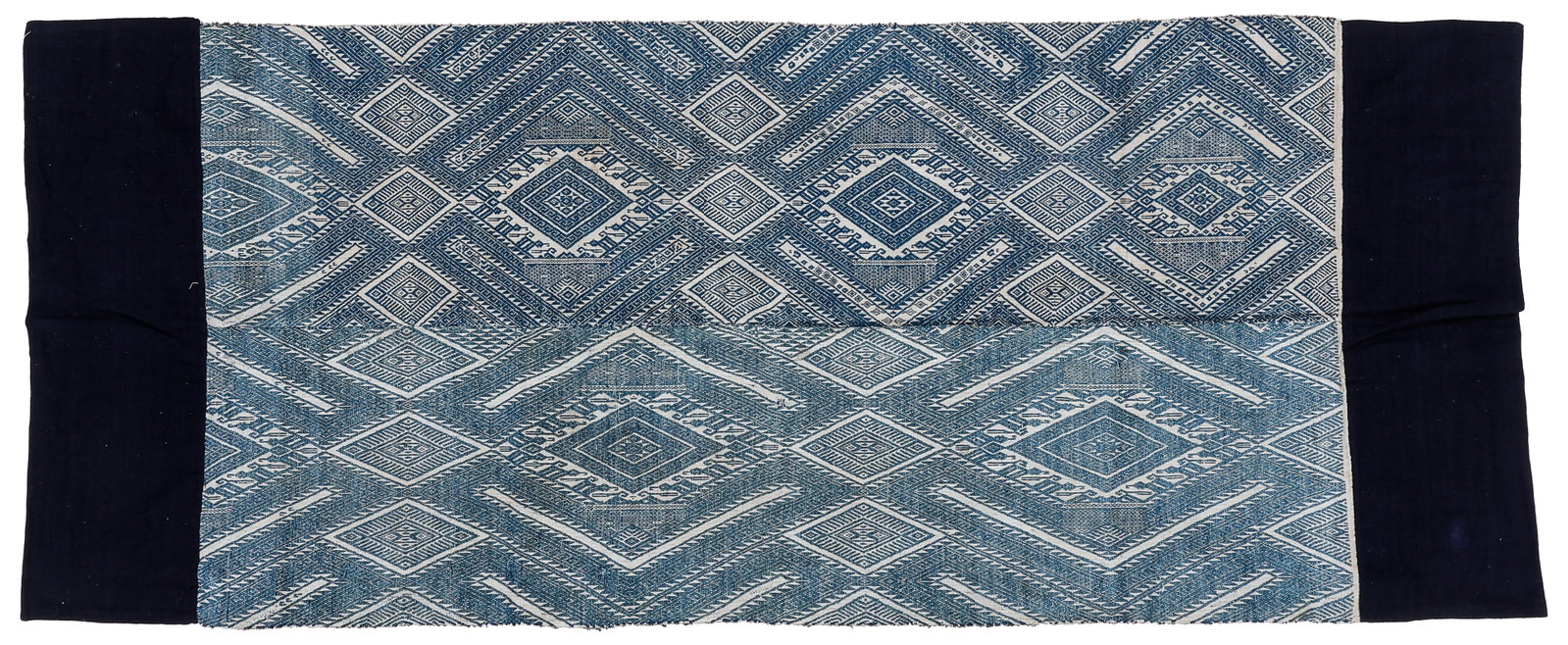 Phaa Hom Blanket or Sleeping Mat, Laos, Early 20th C.: Phaa Hom Blanket or Sleeping Mat, Laos, Early 20th C. 2'8'' x 6'7'' (81 x 201 cm). Cotton. Features monkeys within the design.