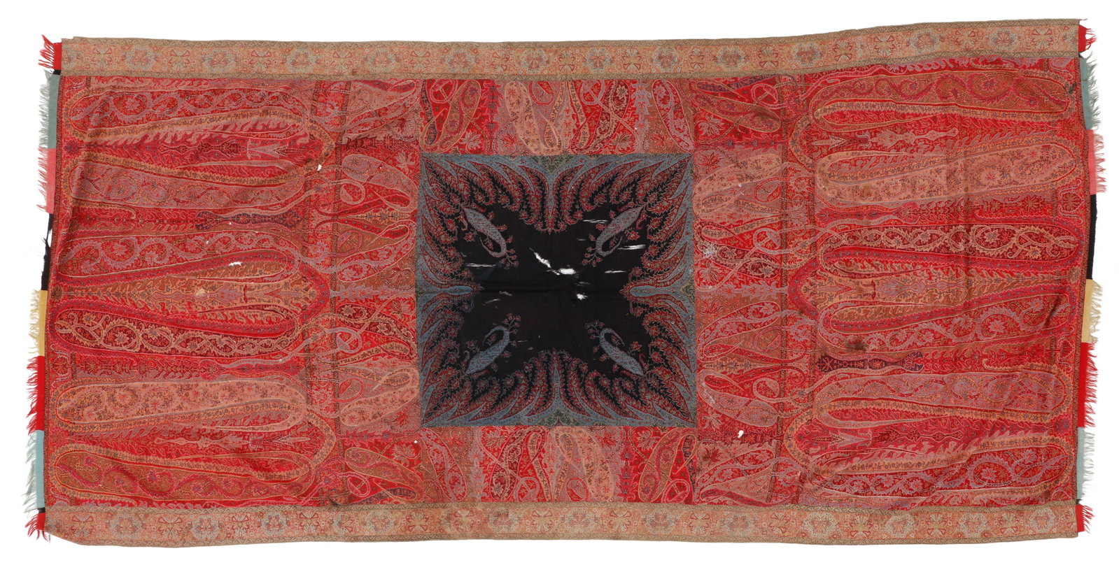 Kashmir Dochalla Long Shawl, India, 19th C. (1 of 6)
