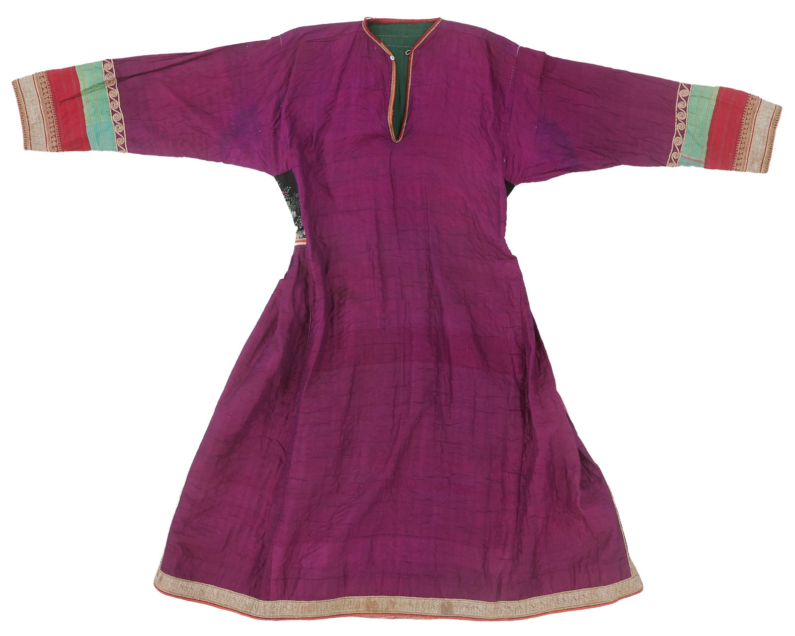 Hazara Woman's Silk Dress, Afghanistan, Mid 20th C. (1 of 3)