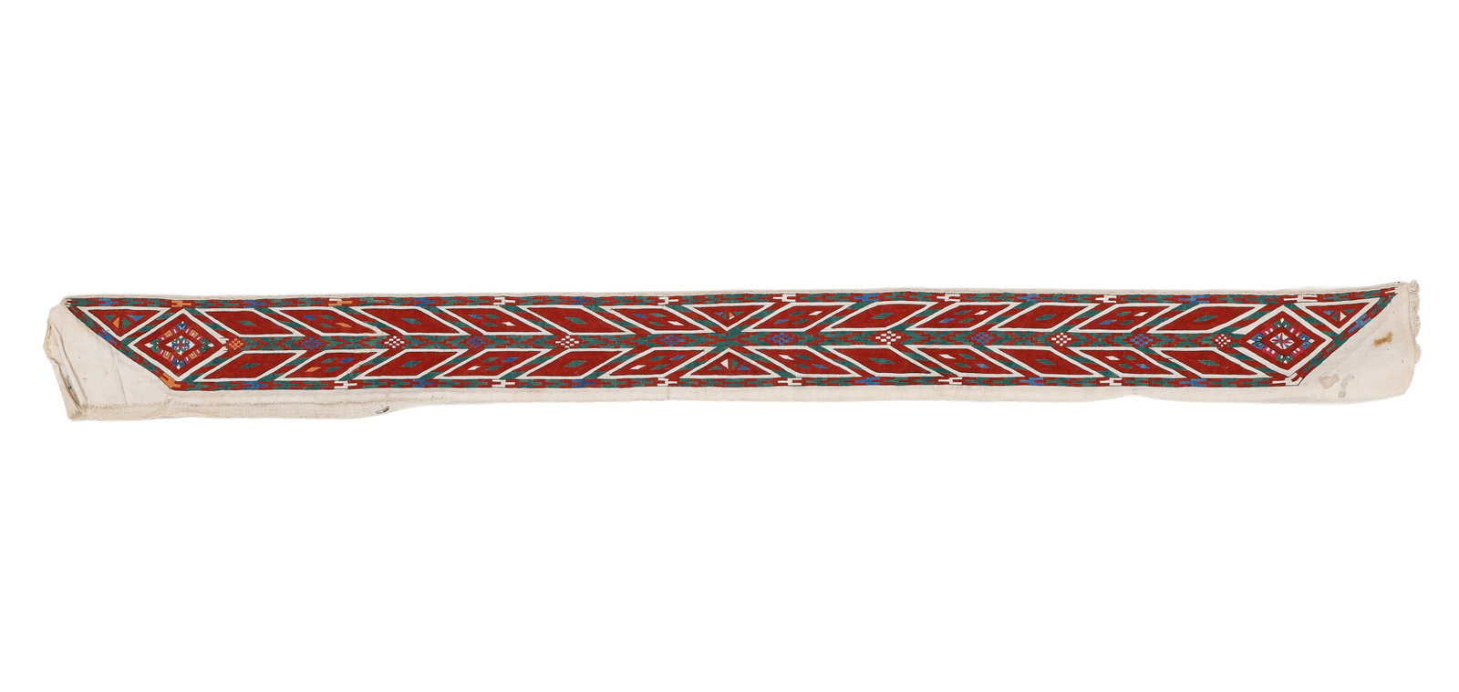 Turkmen Tekke Chrypy Collar Embroidery, 1930s/40s (1 of 3)