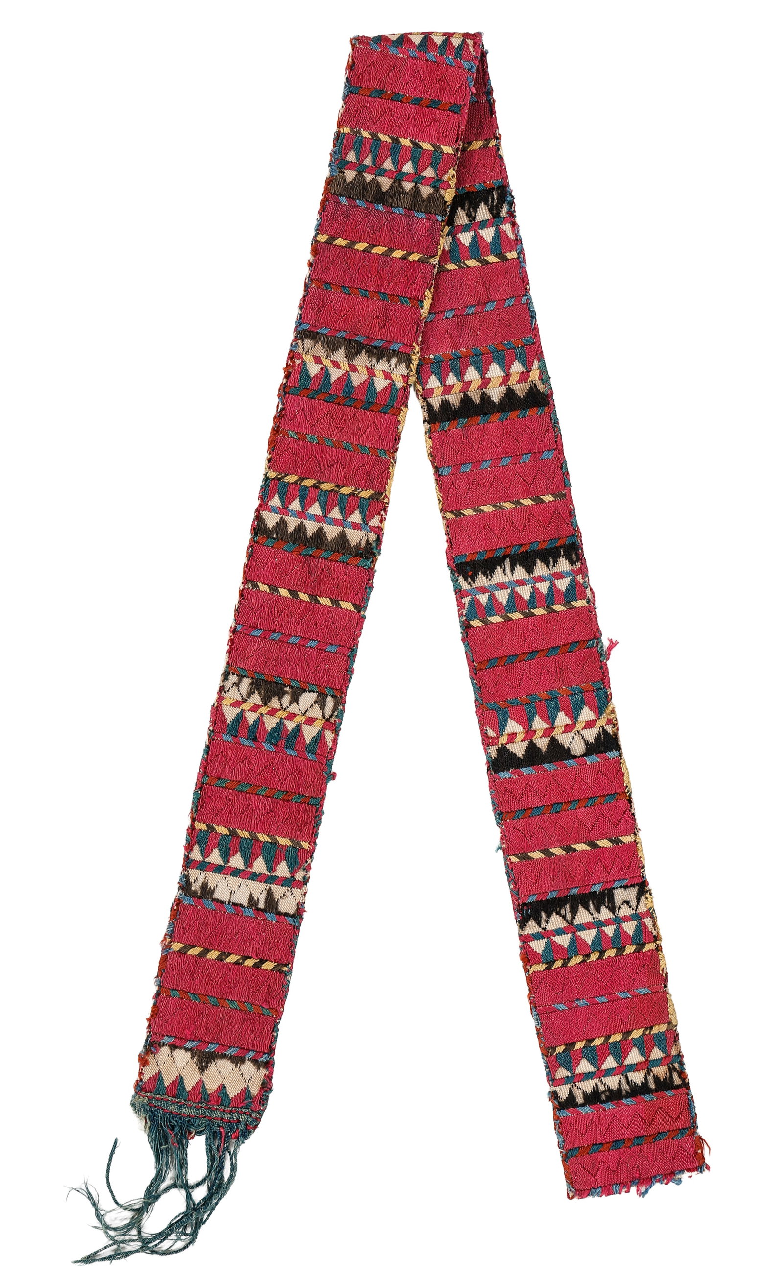 Ersari Turkmen Silk Belt, Turkmenistan, Central Asia (1 of 2)
