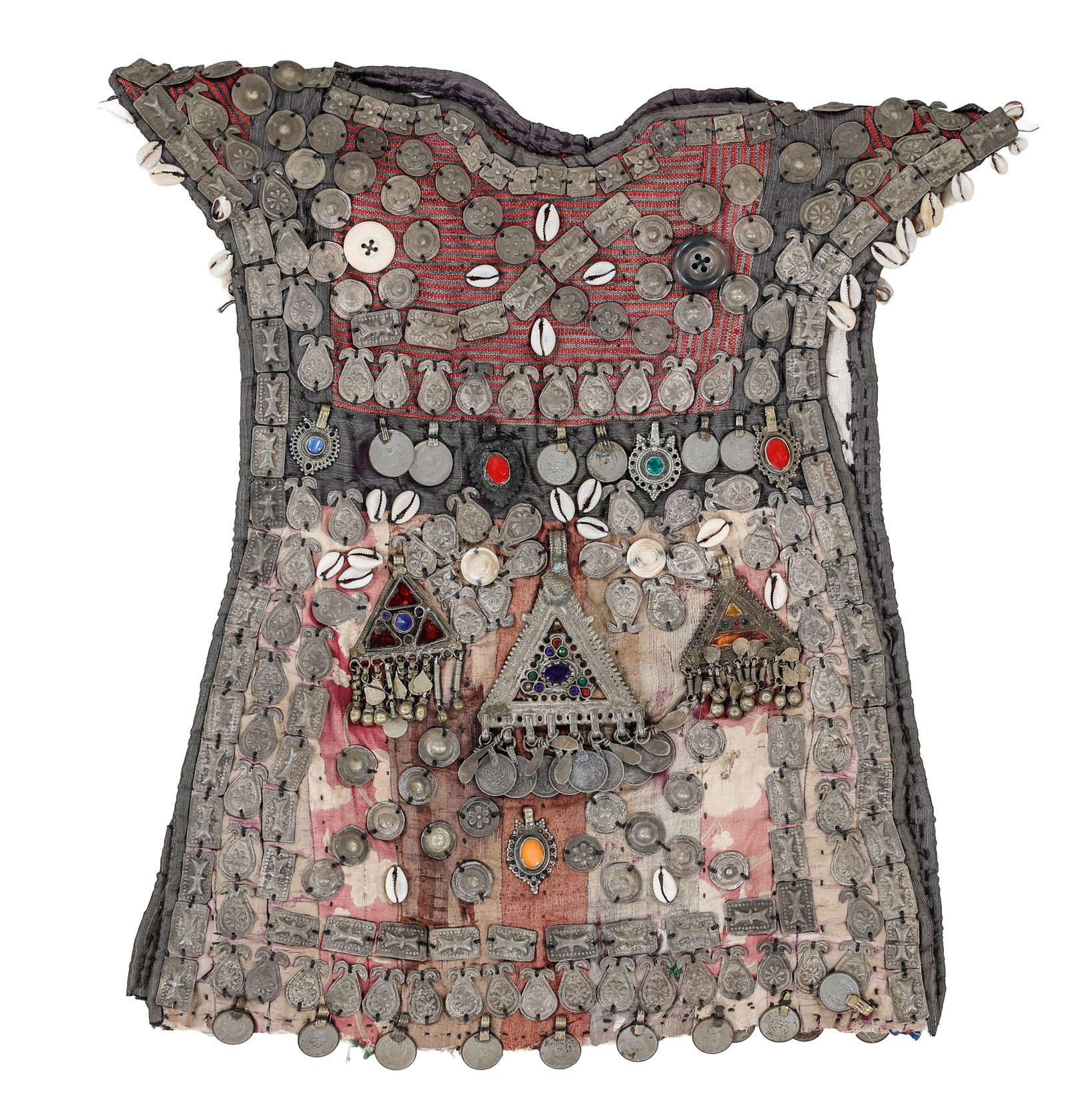 Turkmen Child's Ornamented Tunic, circa 1900 (1 of 3)