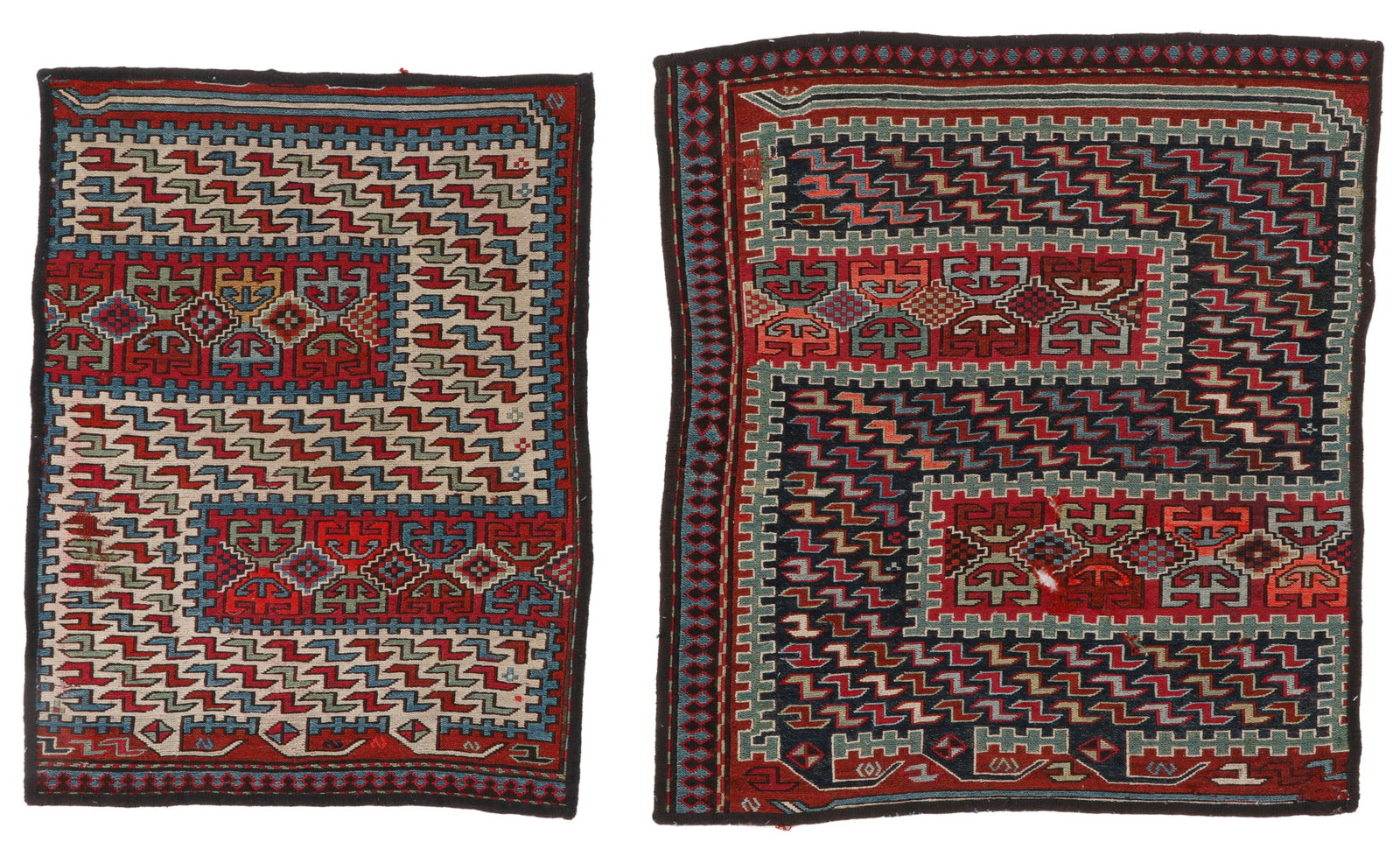 Two Sileh Sumak Fragments, Caucasus (1 of 4)