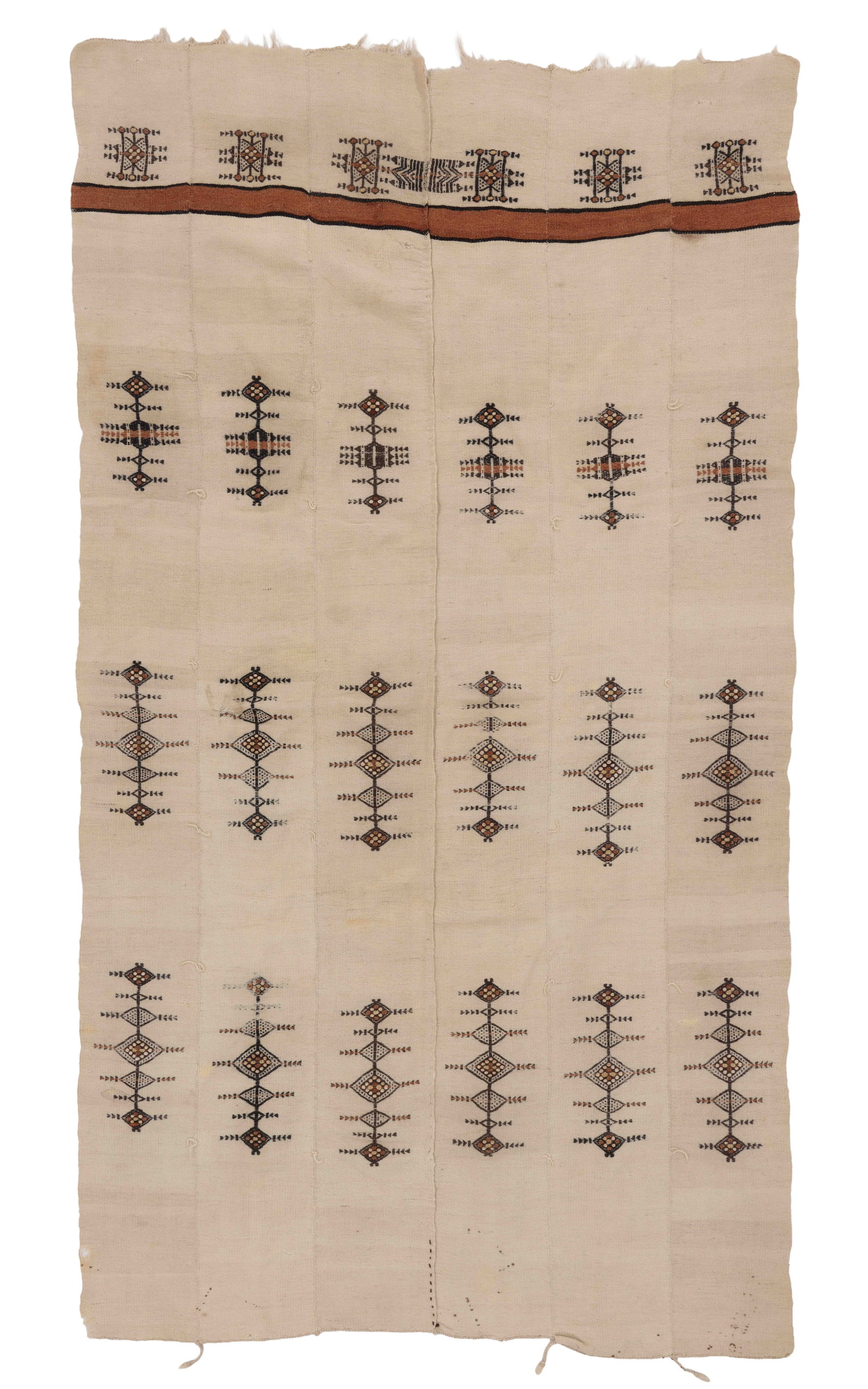 Fulani Khasa Strip-Woven Blanket, Mali, Mid 20th C. (1 of 5)