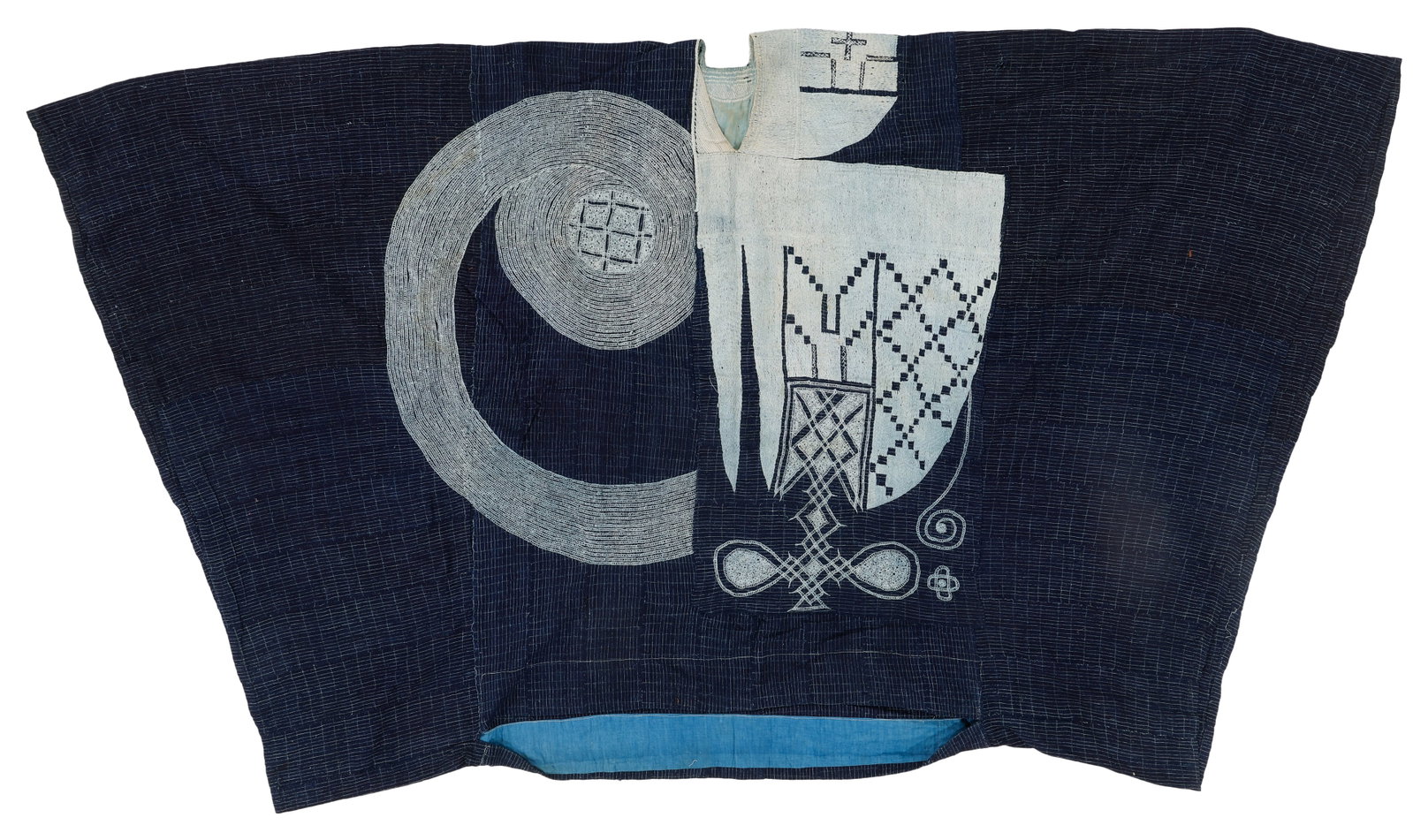 Hausa Men's Agbada Robe, Nigeria, c. 1950 (1 of 3)