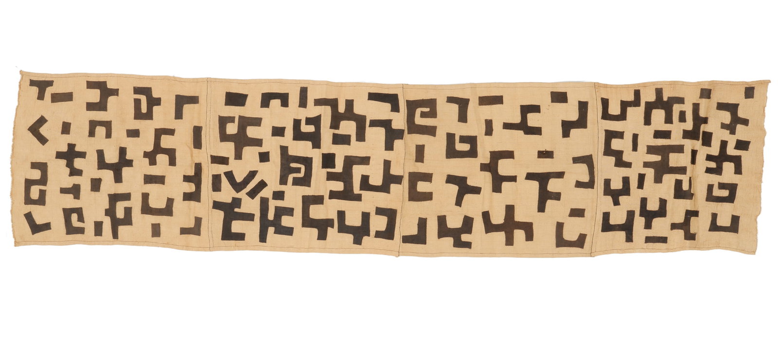 Kuba Applique Ceremonial Cloth, DRC (1 of 3)
