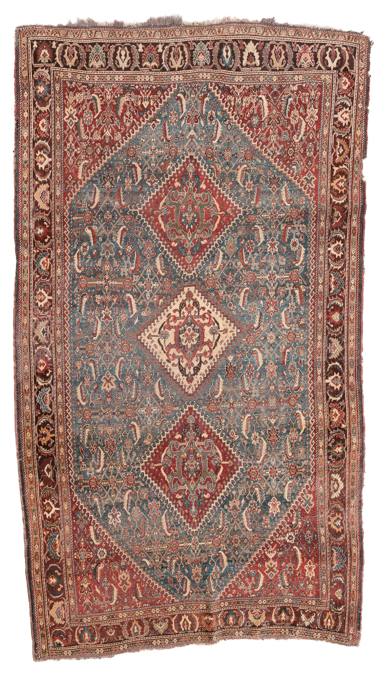 Gashgai Rug, Persia, Late 19th C., 4'6'' x 8'4'' (1 of 6)