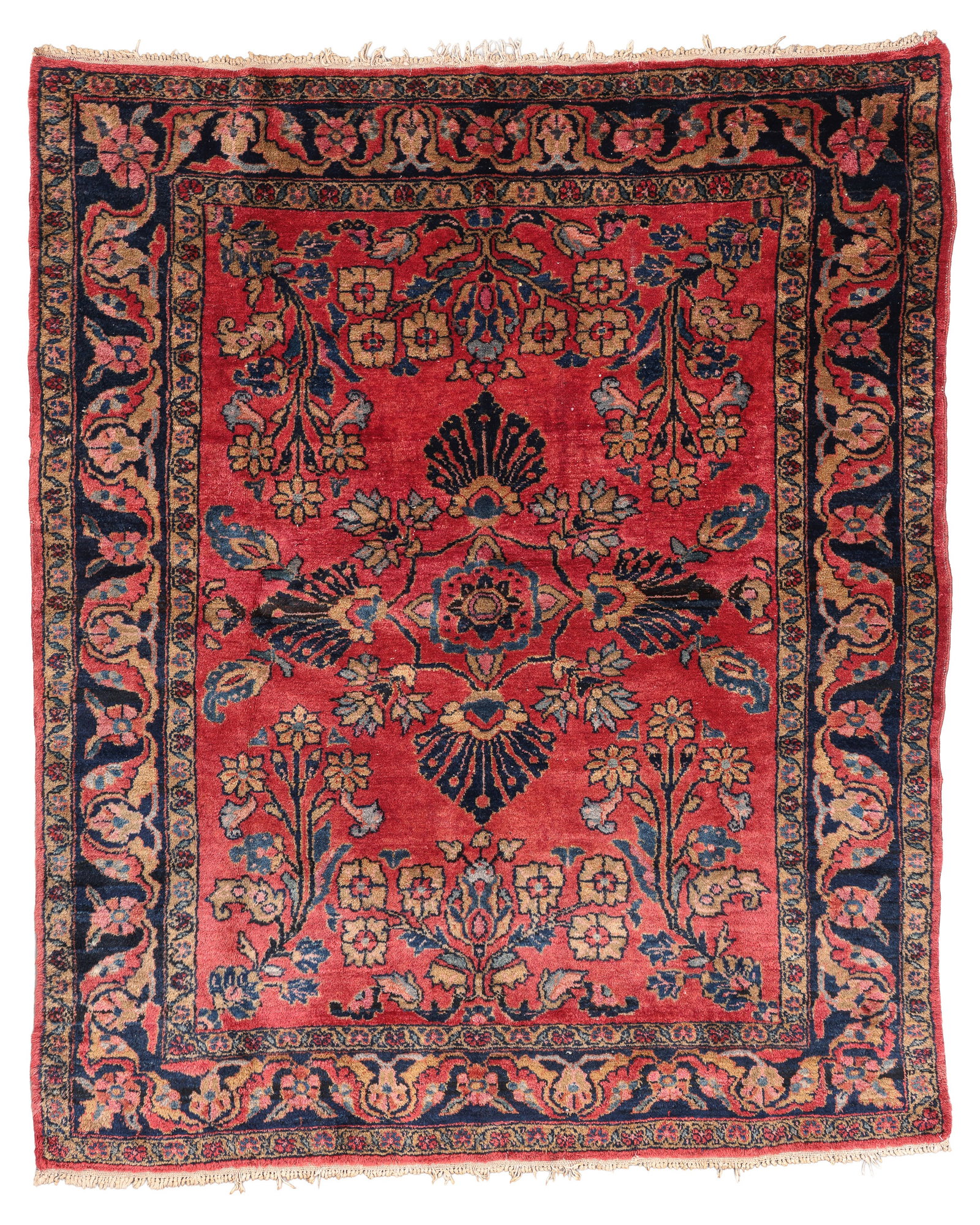Armenian Lilihan Rug, Persia, Early 20th C., 5'3'' x 6'5'': Armenian Lilihan Rug, Persia, Early 20th C., 5'3'' x 6'5'' (160 x 196 cm). Weight: 19 lbs. Material: wool pile, cotton warp, cotton weft.