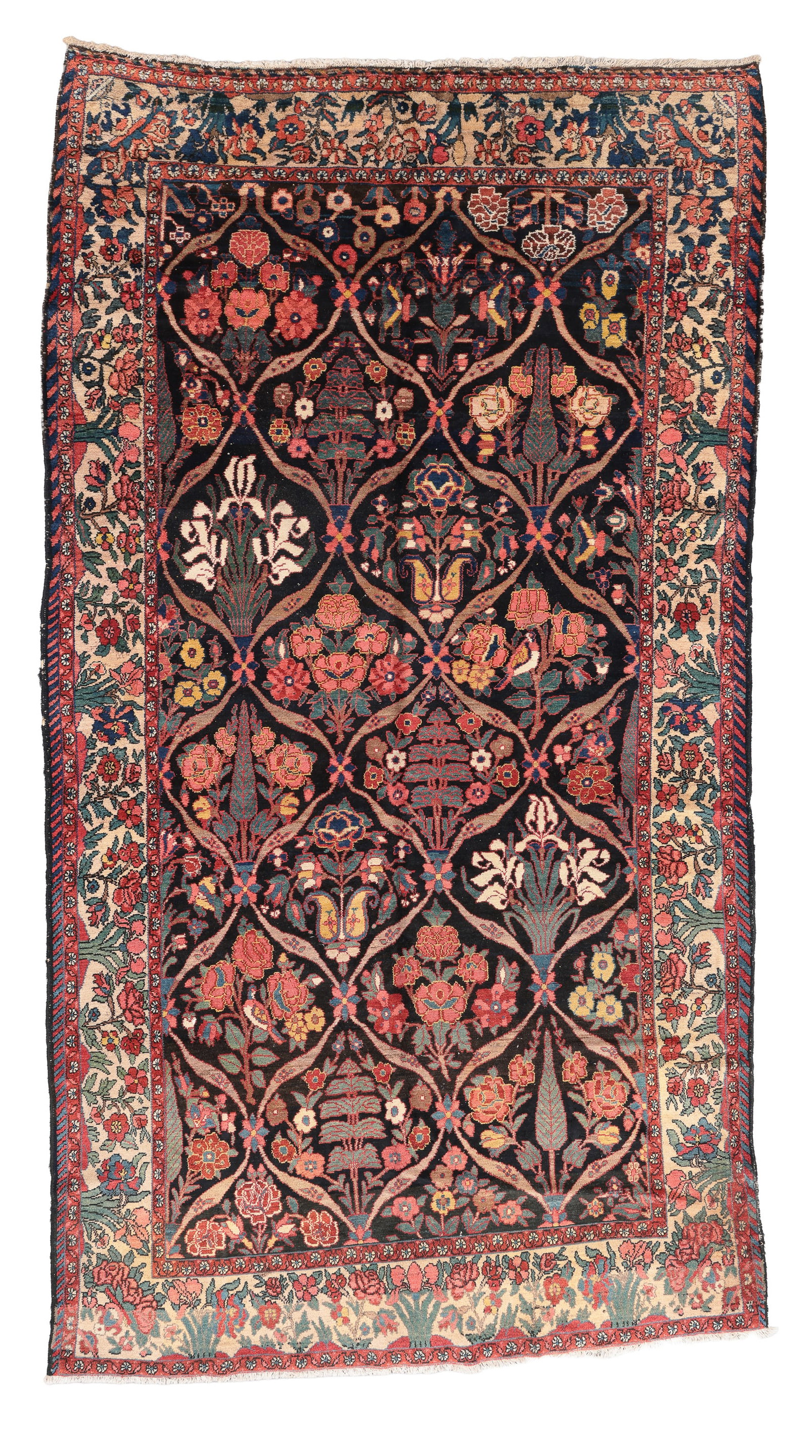Bakhtiari Rug, Persia, Ca. 1930, 6'10'' x 12'4'' (1 of 6)