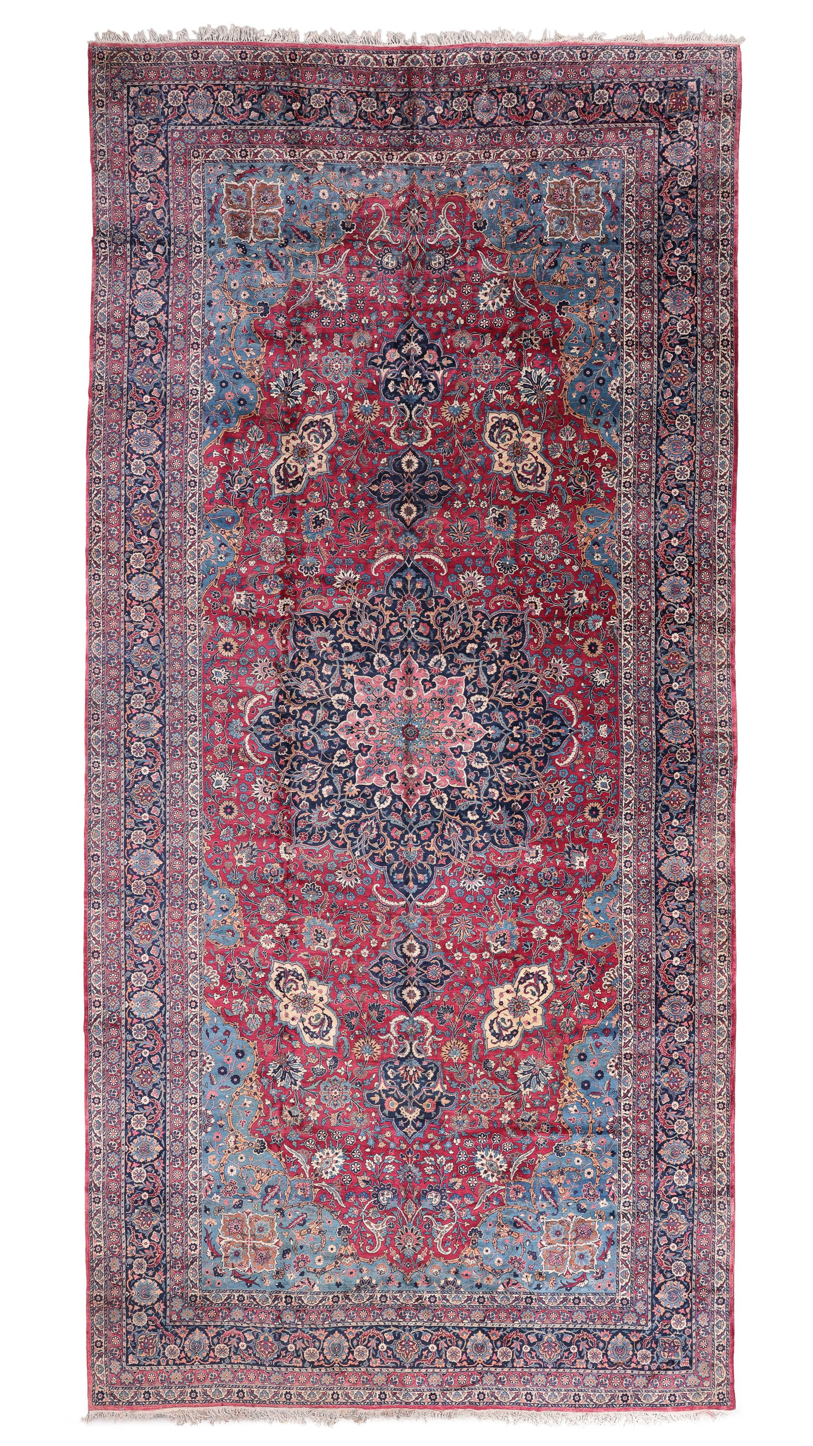 Fine Palace-Size Kerman Rug, Persia, Ca. 1900, 11'11'' x 24'10'' (1 of 9)