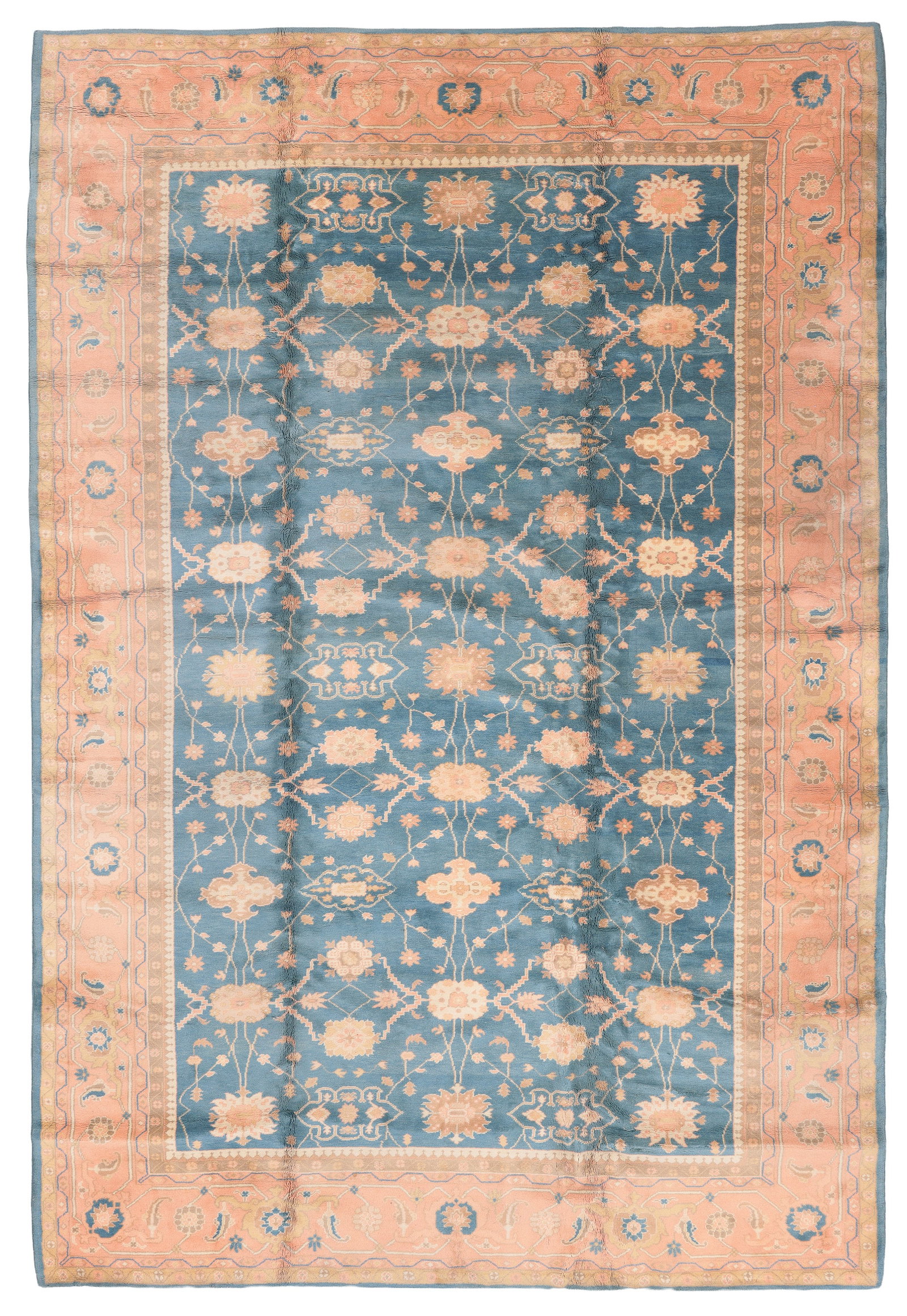 Oushak Style Rug, Possibly Spain, Early/Mid 20th C., 10'9'' x 16'0'' (1 of 6)