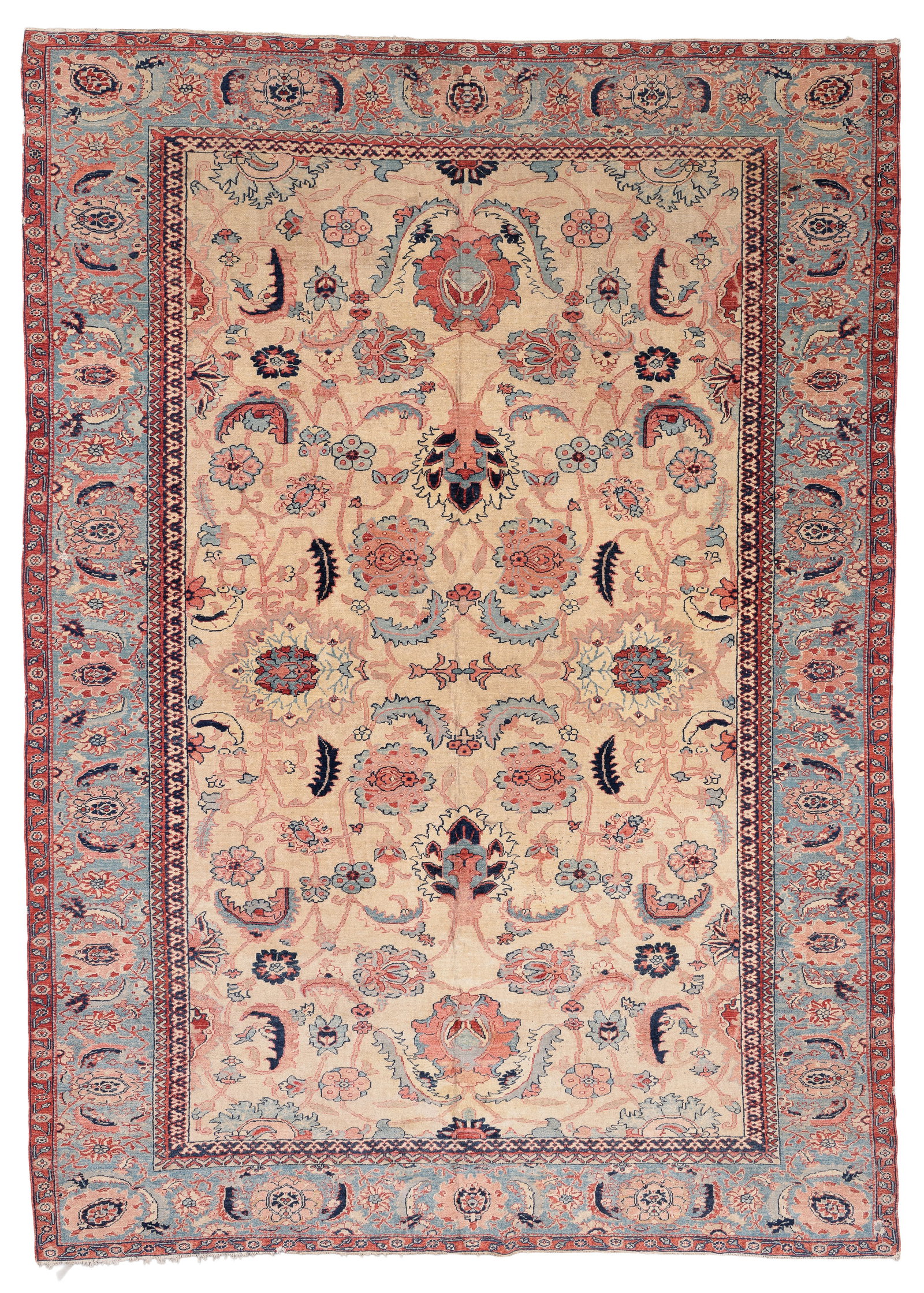 Sultanabad Style Rug, Turkey, Late 20th C., 10'3'' x 14'3'' (1 of 6)