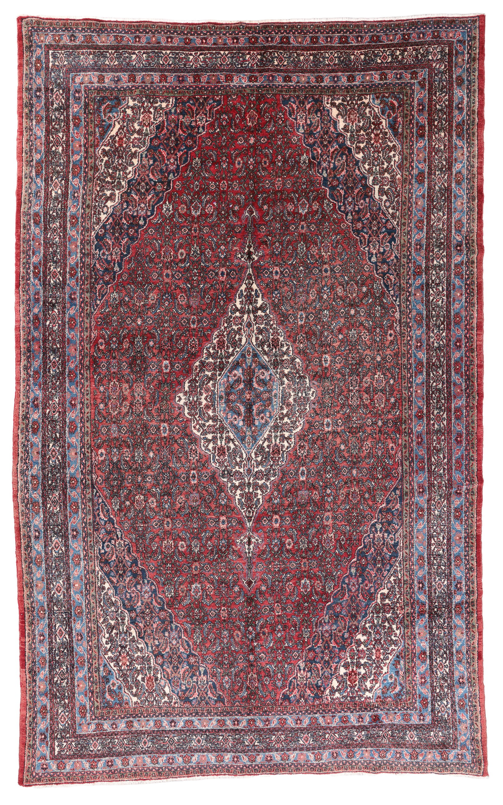 Bibikabad Rug, Persia, Mid 20th C., 9'3'' x 15'2'' (1 of 8)