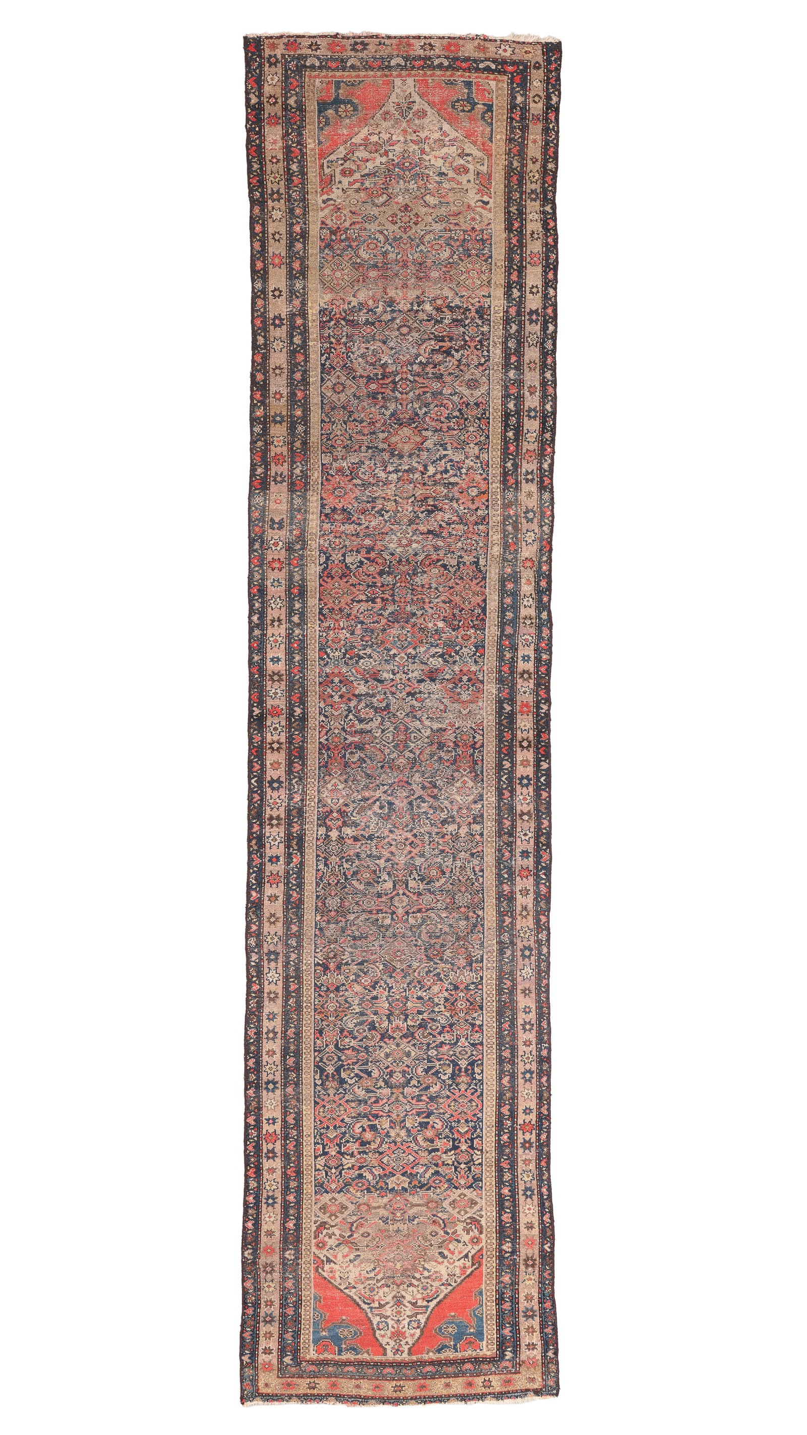 Hamadan Rug, Persia, Early 20th C., 2'9'' x 12'5'' (1 of 6)