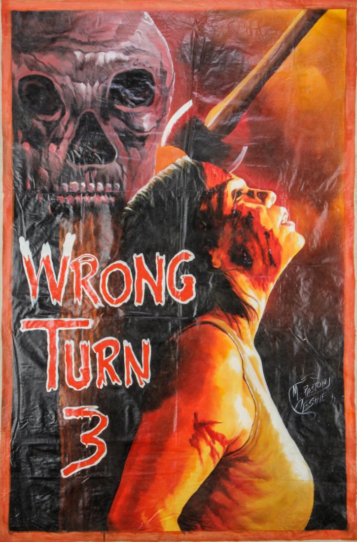 M Paston Ghanian Movie Poster Wrong Turn 3 Nov 03 2013