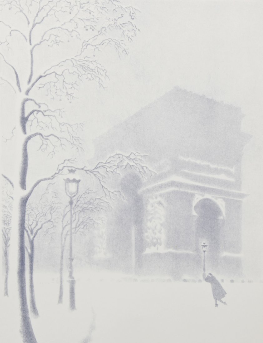 Ellison Hoover, Arch: Ellison Hoover (American, 1888-1955), Arch, Lithograph on paper. Size: 12.75" x 9.5", 32 x 24 cm (image), 16" x 12", 40 x 31 cm (sheet).