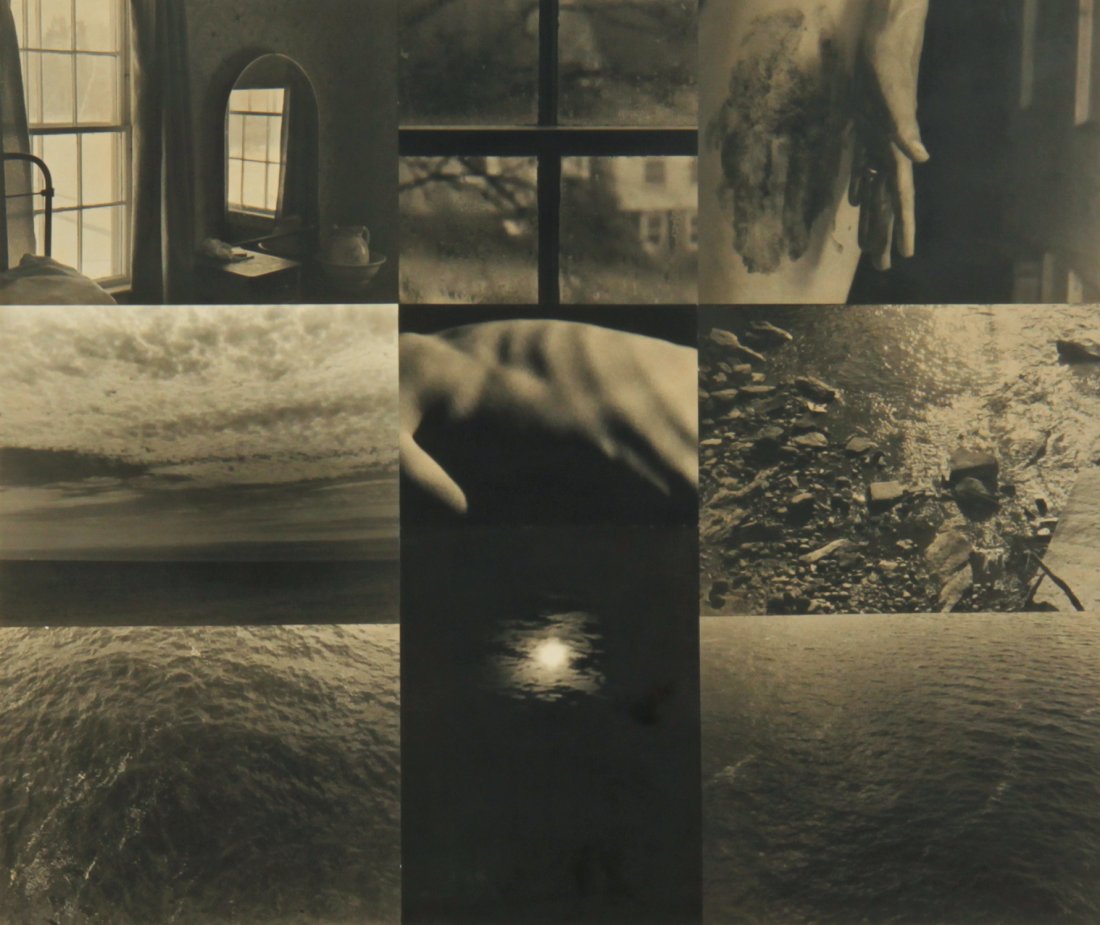 Dozier Bell, Matrix #2: Dozier Bell (American, b. 1957), "Matrix #2", silver gelatin photographic collage, framed. Size: 29.5" x 34.75", 75 x 88 cm (sight), 33" x 38.5", 84 x 98 cm (frame). Provenance: The Estate of Aaron Fi