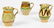 12 pc Lot of Antique Continental Glazed Earthenware - 2